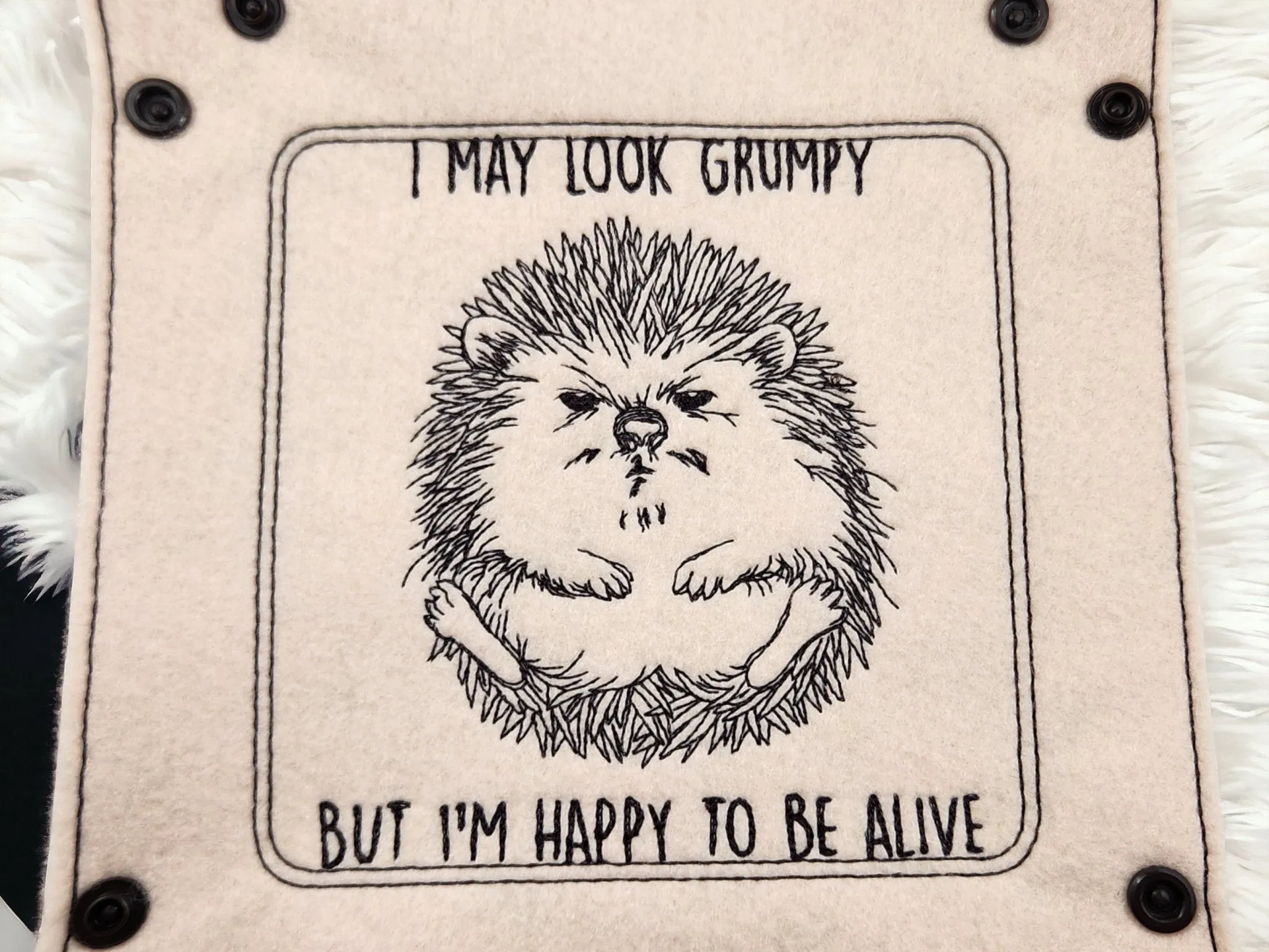 Funny hedgehog dice tray