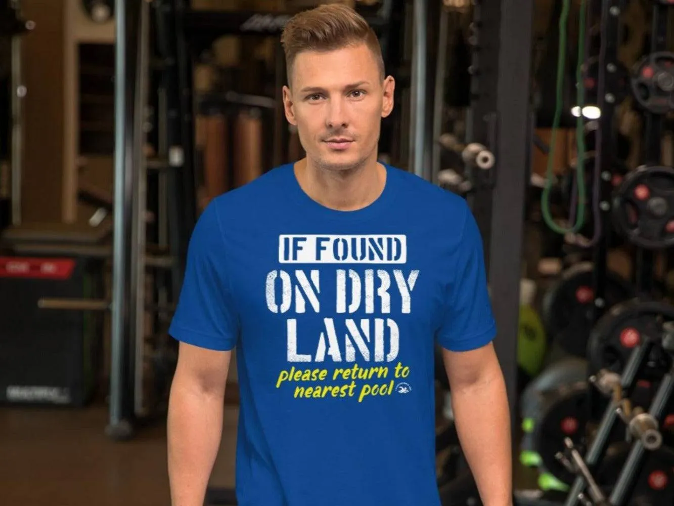 Funny Swimmer If Found Dry On Land T-Shirt