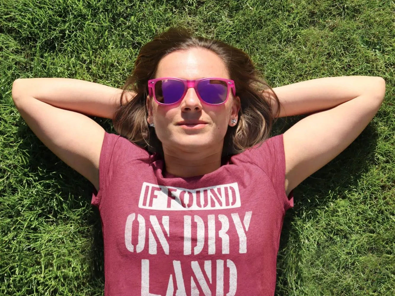 Funny Swimmer If Found Dry On Land T-Shirt