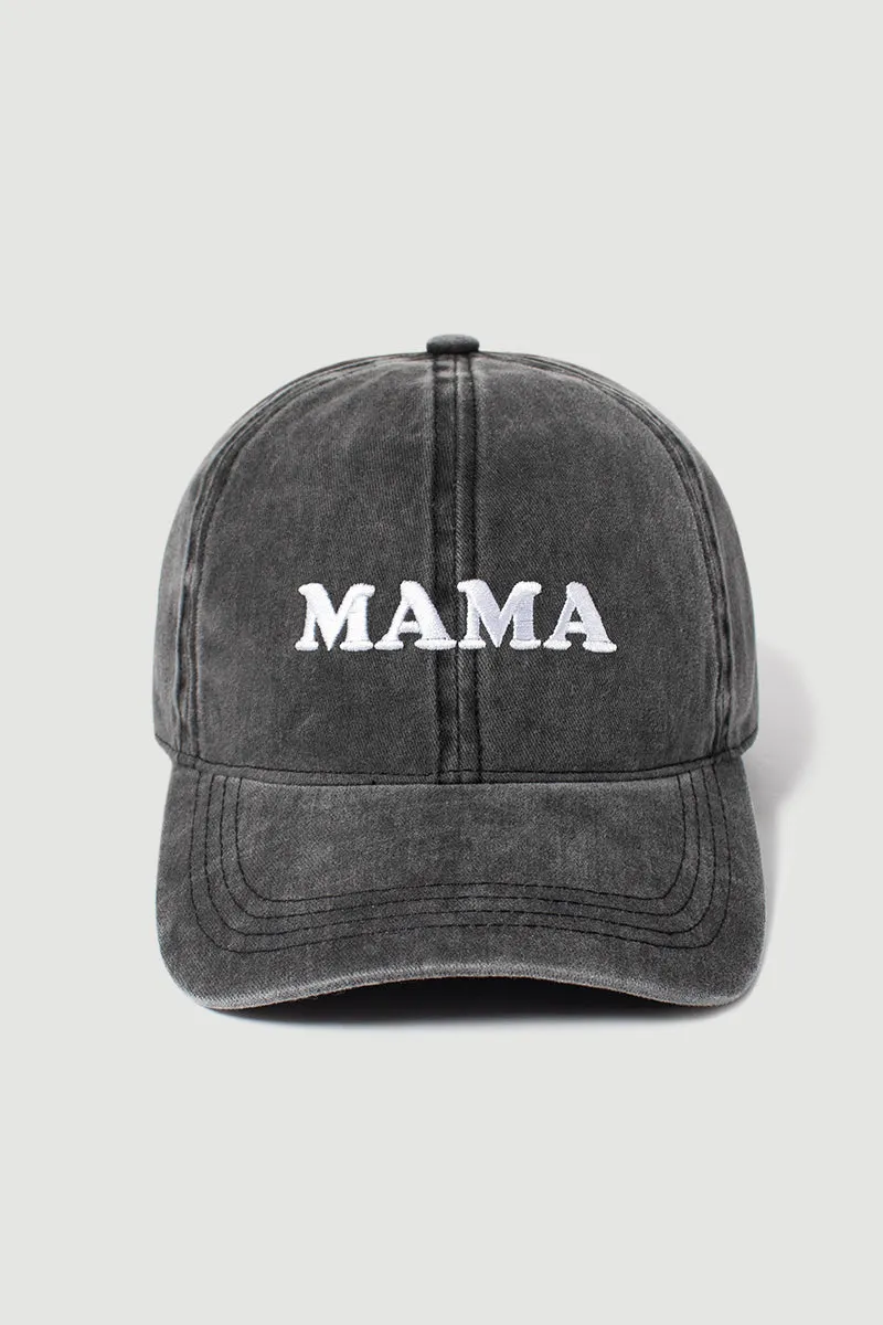 FWCAP1571 - MAMA Embroidered Baseball Cap