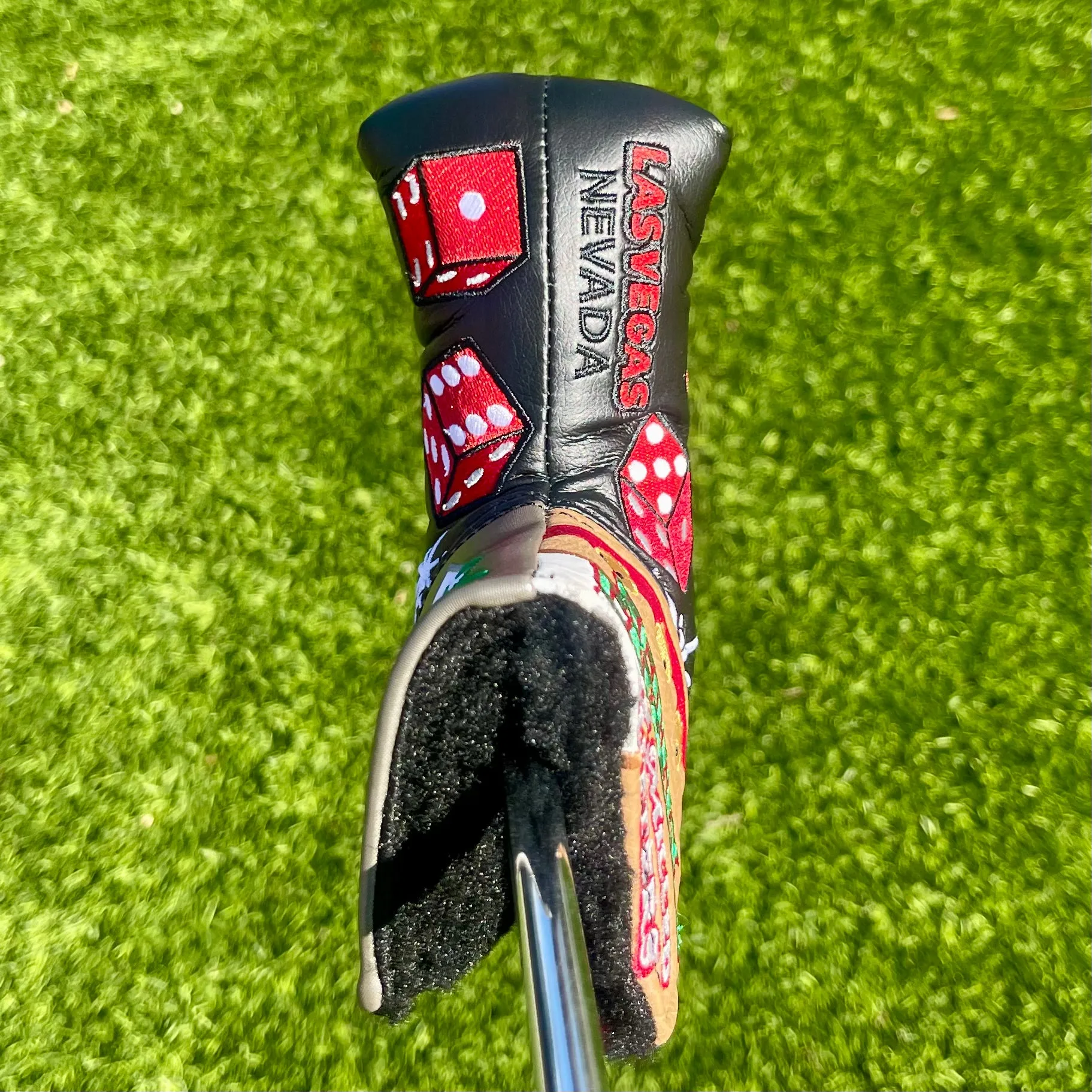 Gallery Release Patchwork Blade Headcover - Masters/Vegas/Holiday