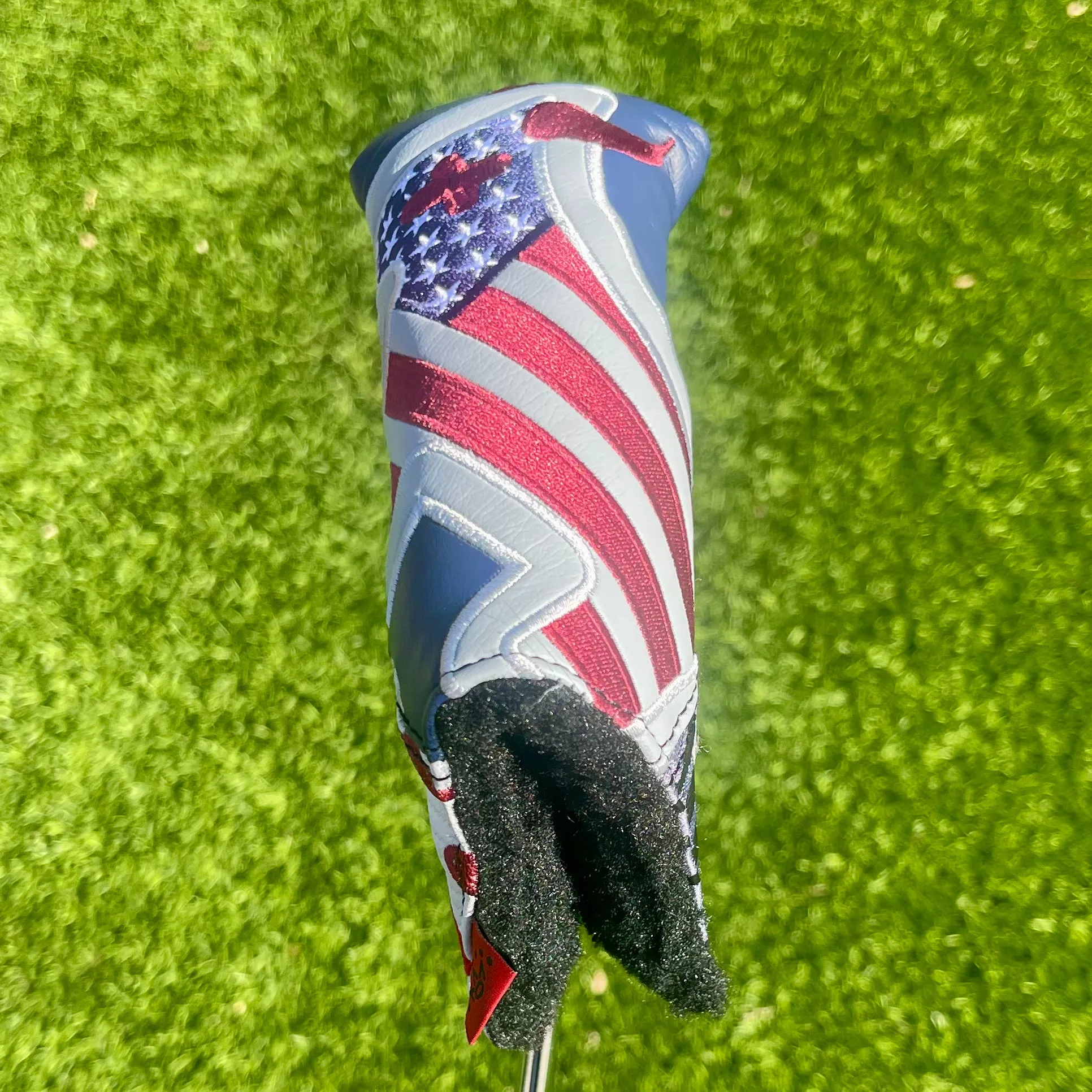 Gallery Release Patchwork Blade Headcover - Vegas/Crowns/USA Bulldog