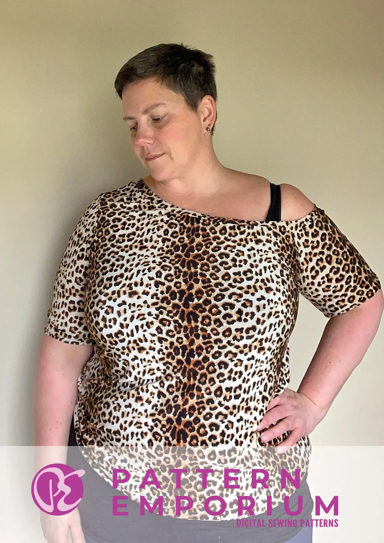 Game On | One-Shoulder Top Sewing Pattern