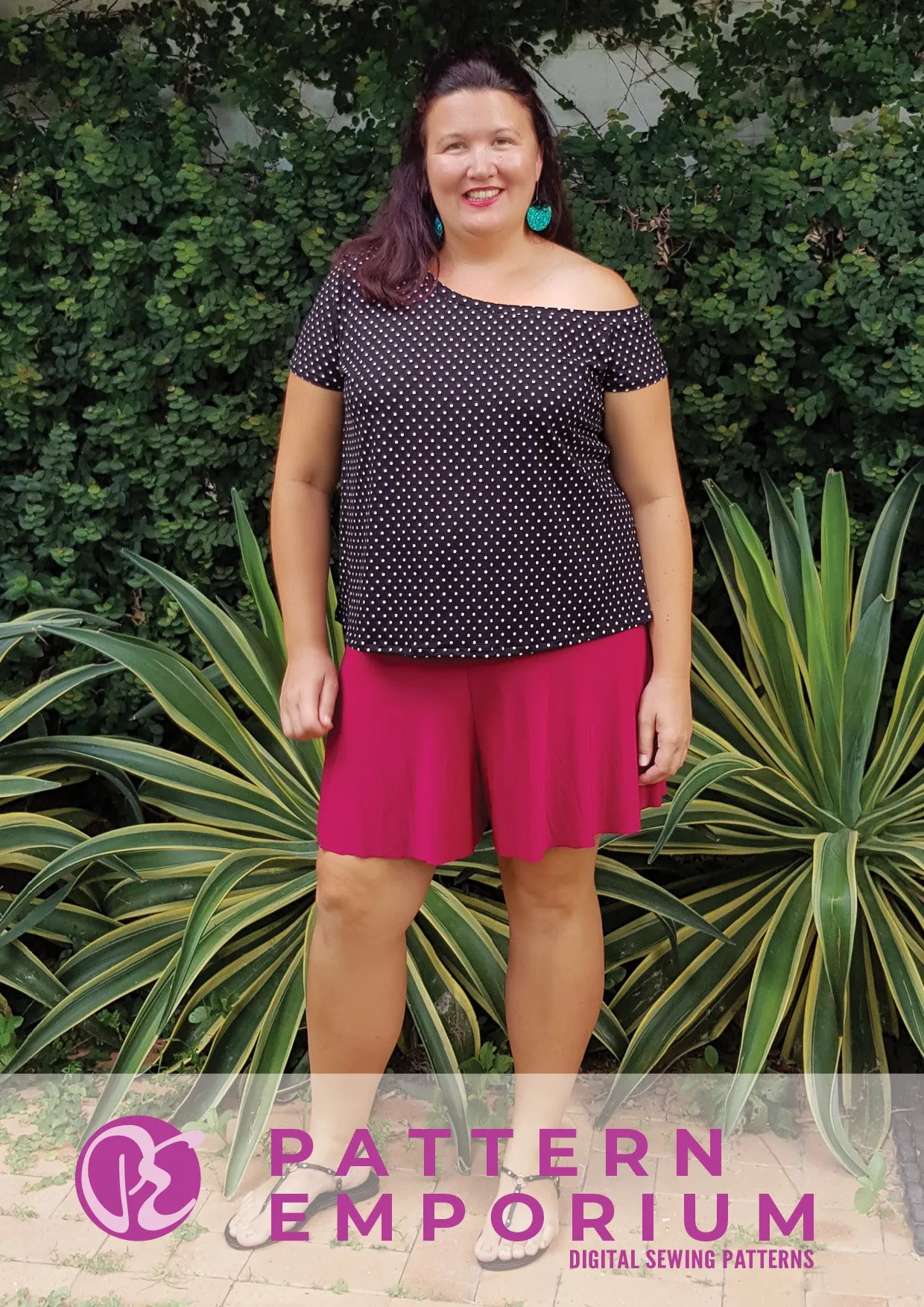 Game On | One-Shoulder Top Sewing Pattern