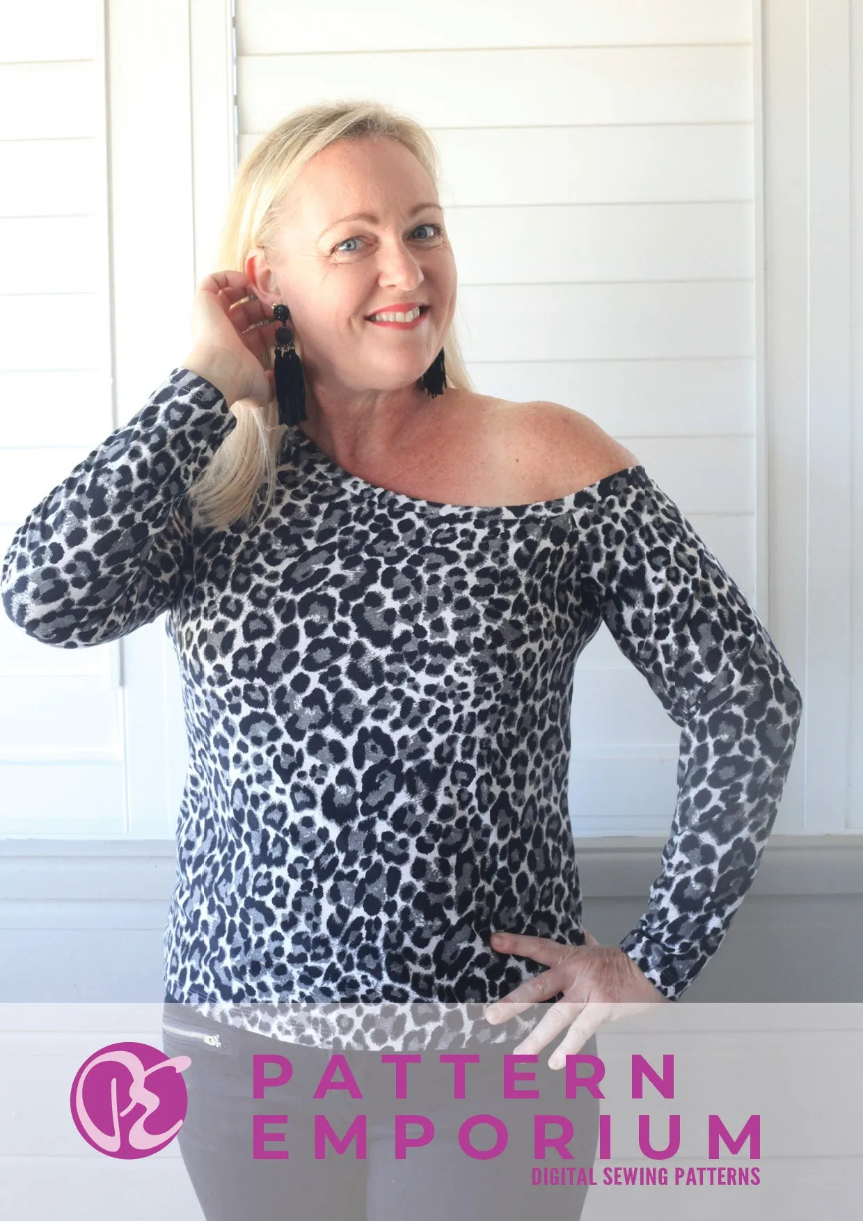 Game On | One-Shoulder Top Sewing Pattern