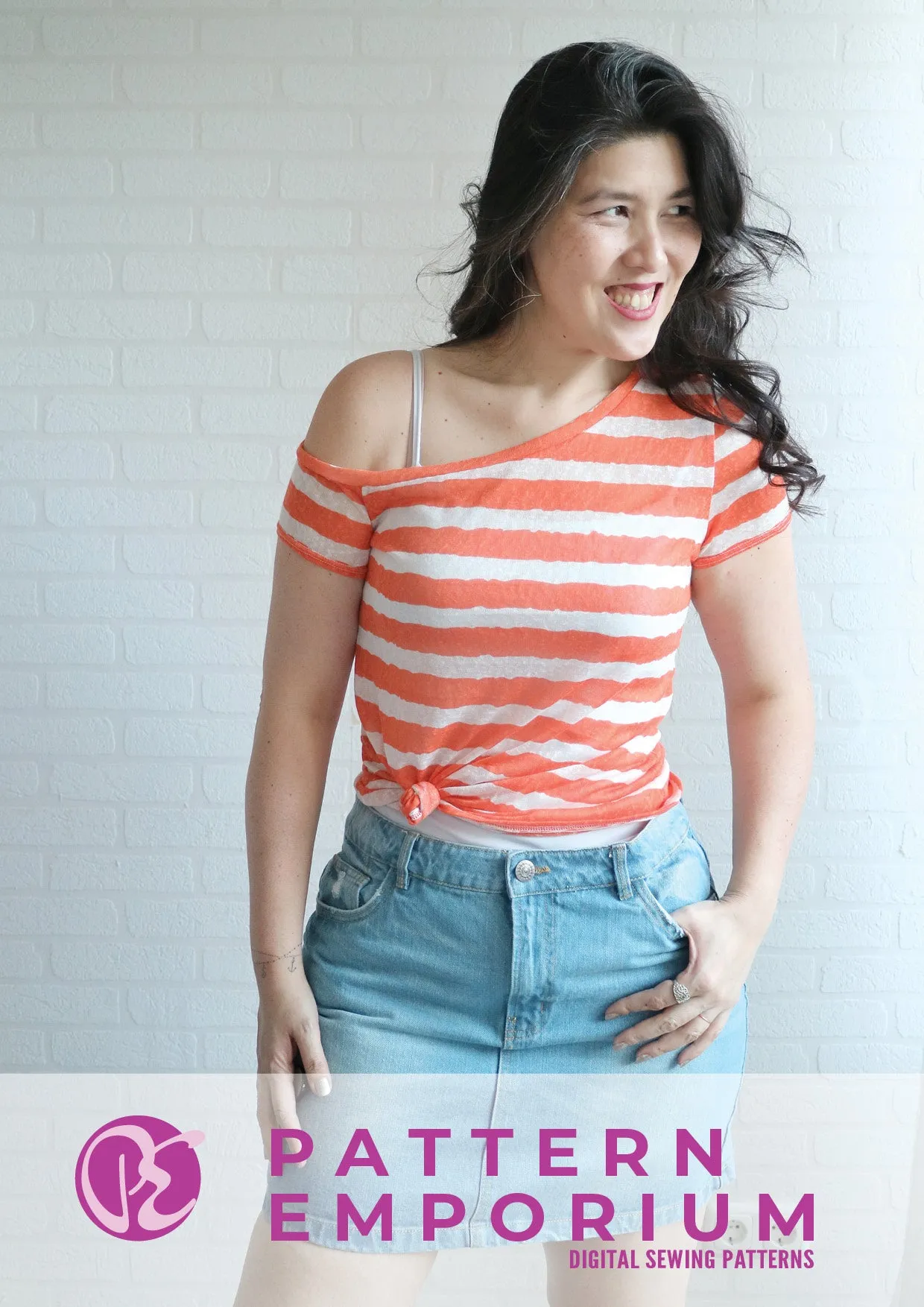 Game On | One-Shoulder Top Sewing Pattern