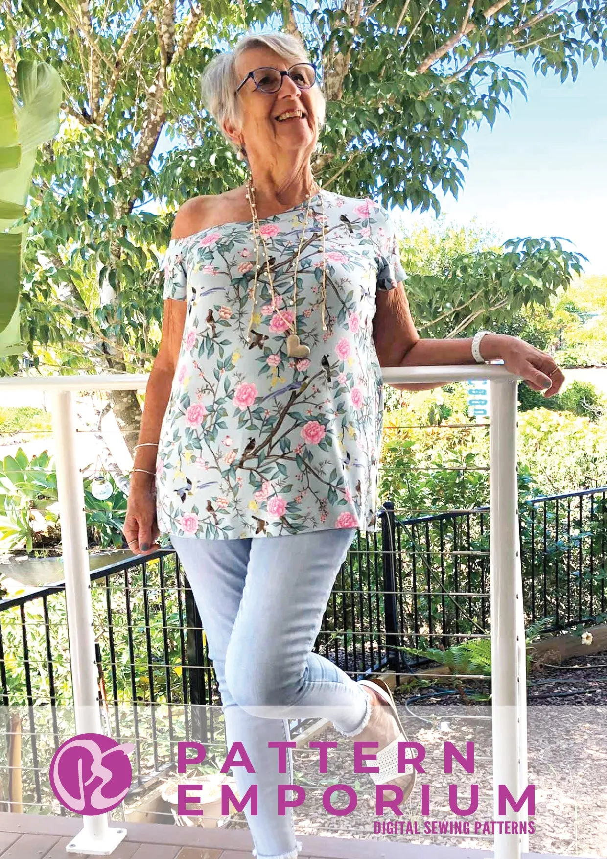 Game On | One-Shoulder Top Sewing Pattern