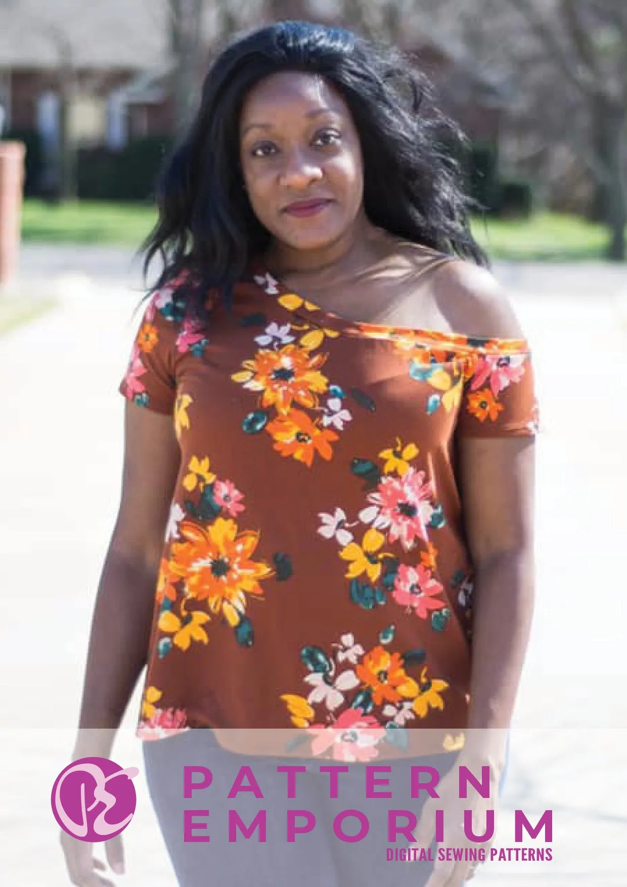 Game On | One-Shoulder Top Sewing Pattern