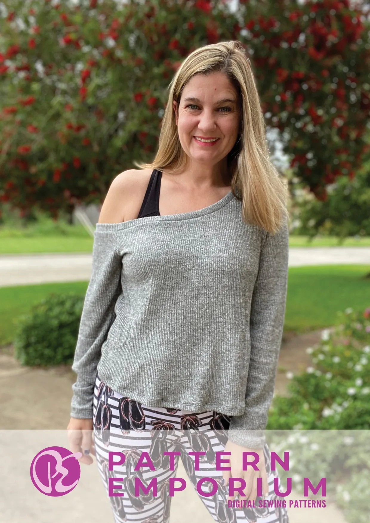 Game On | One-Shoulder Top Sewing Pattern