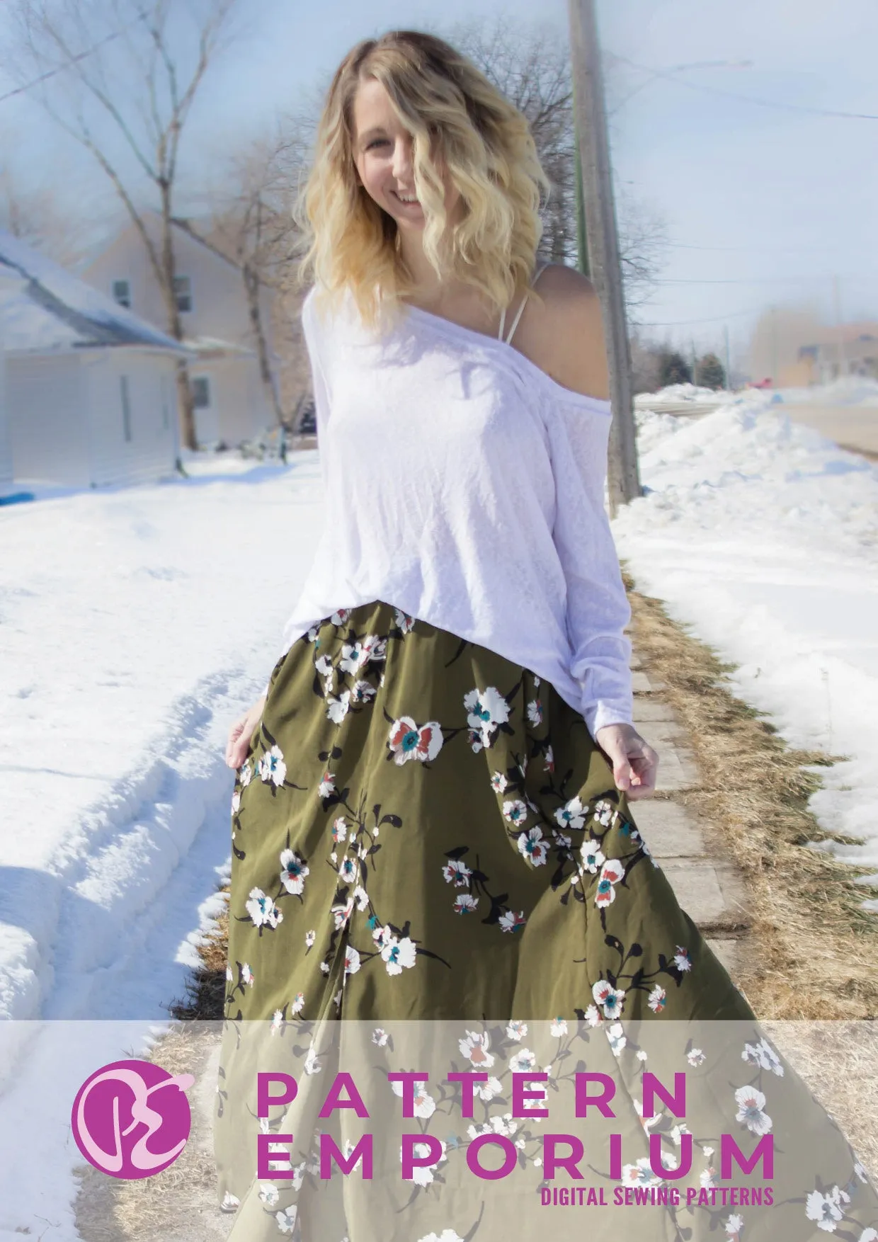 Game On | One-Shoulder Top Sewing Pattern