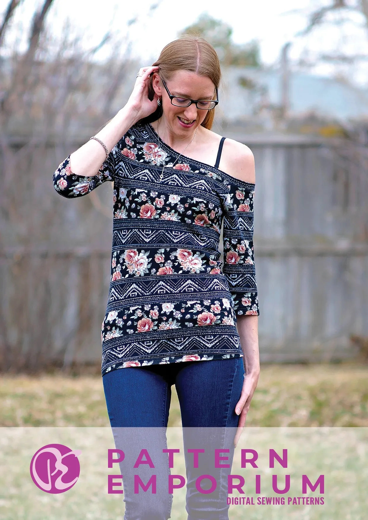 Game On | One-Shoulder Top Sewing Pattern