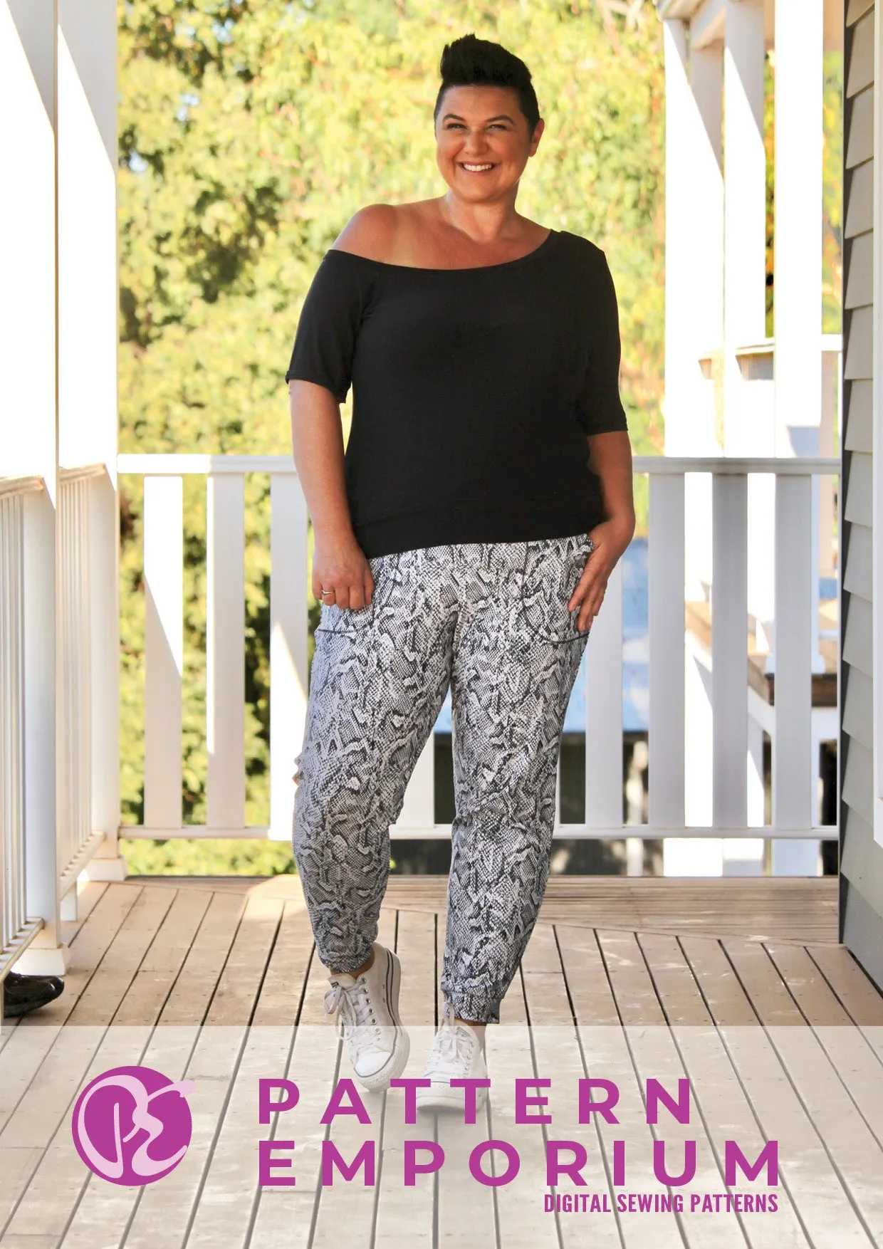 Game On | One-Shoulder Top Sewing Pattern