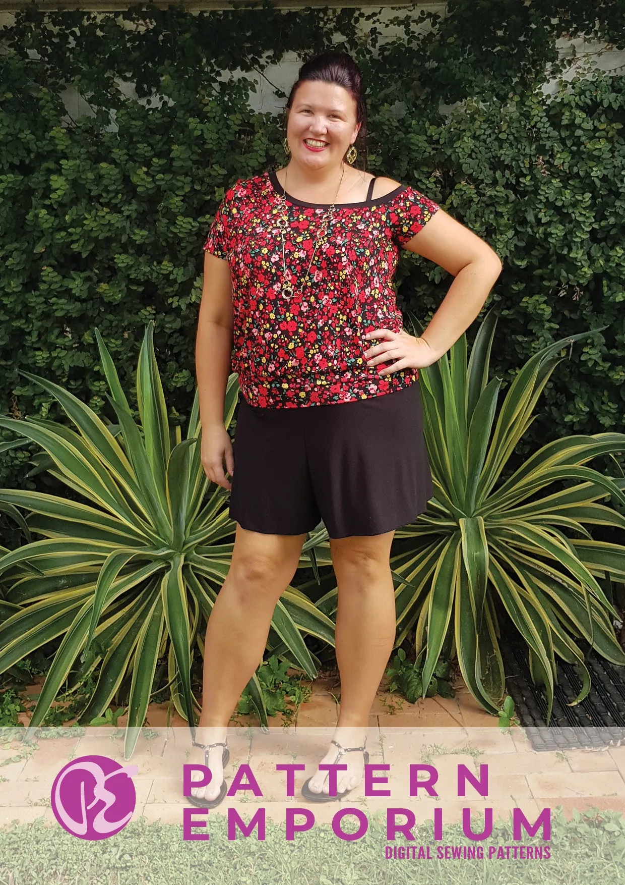 Game On | One-Shoulder Top Sewing Pattern