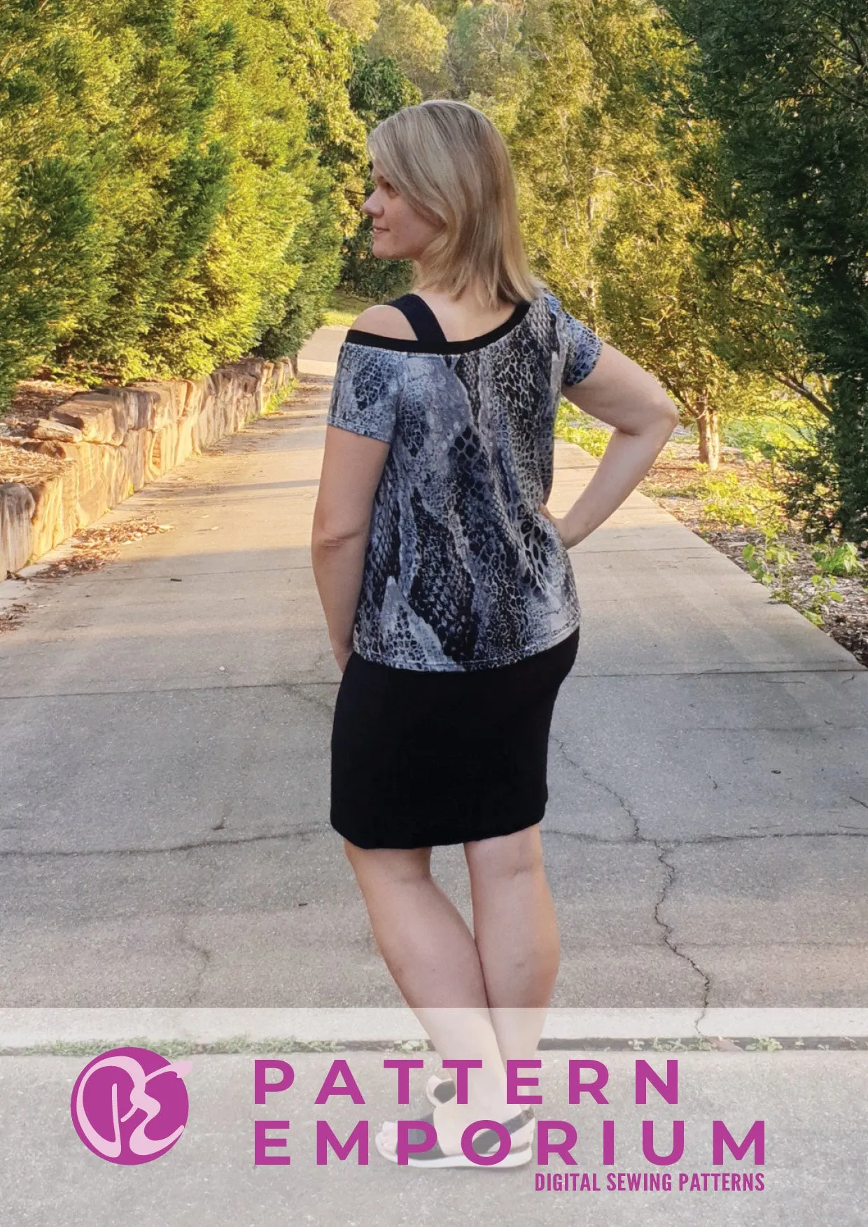 Game On | One-Shoulder Top Sewing Pattern