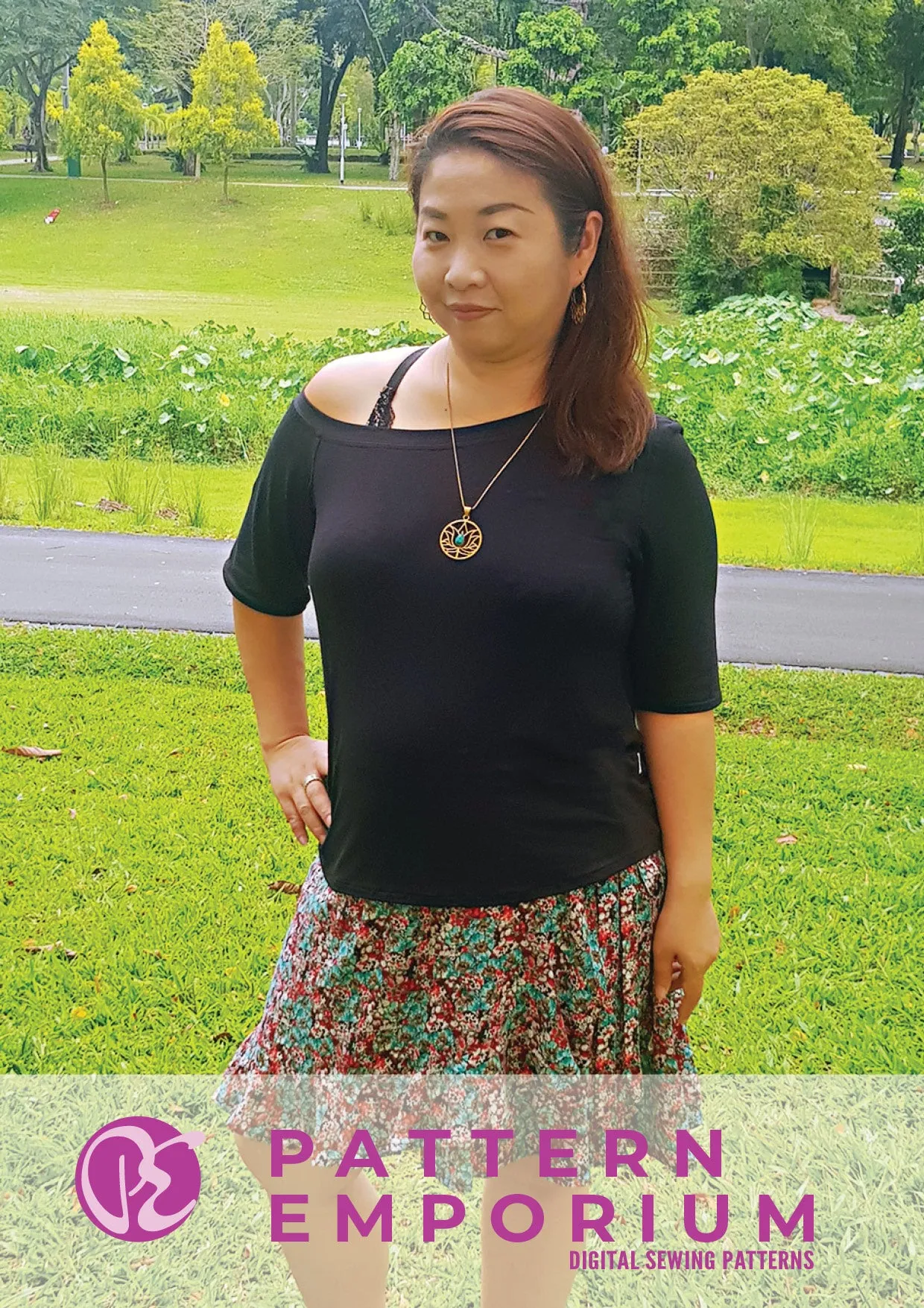 Game On | One-Shoulder Top Sewing Pattern