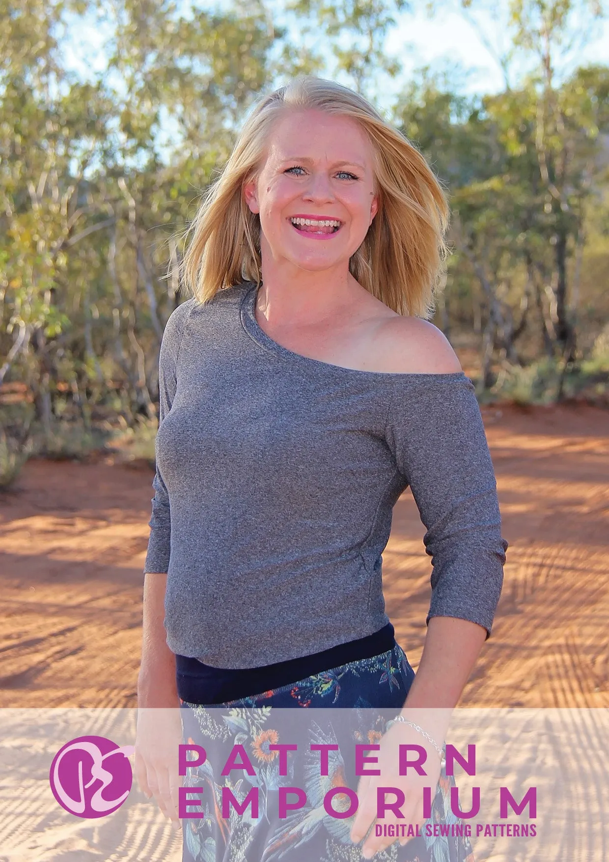 Game On | One-Shoulder Top Sewing Pattern