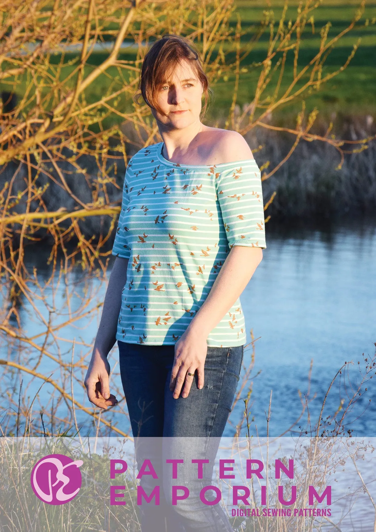 Game On | One-Shoulder Top Sewing Pattern