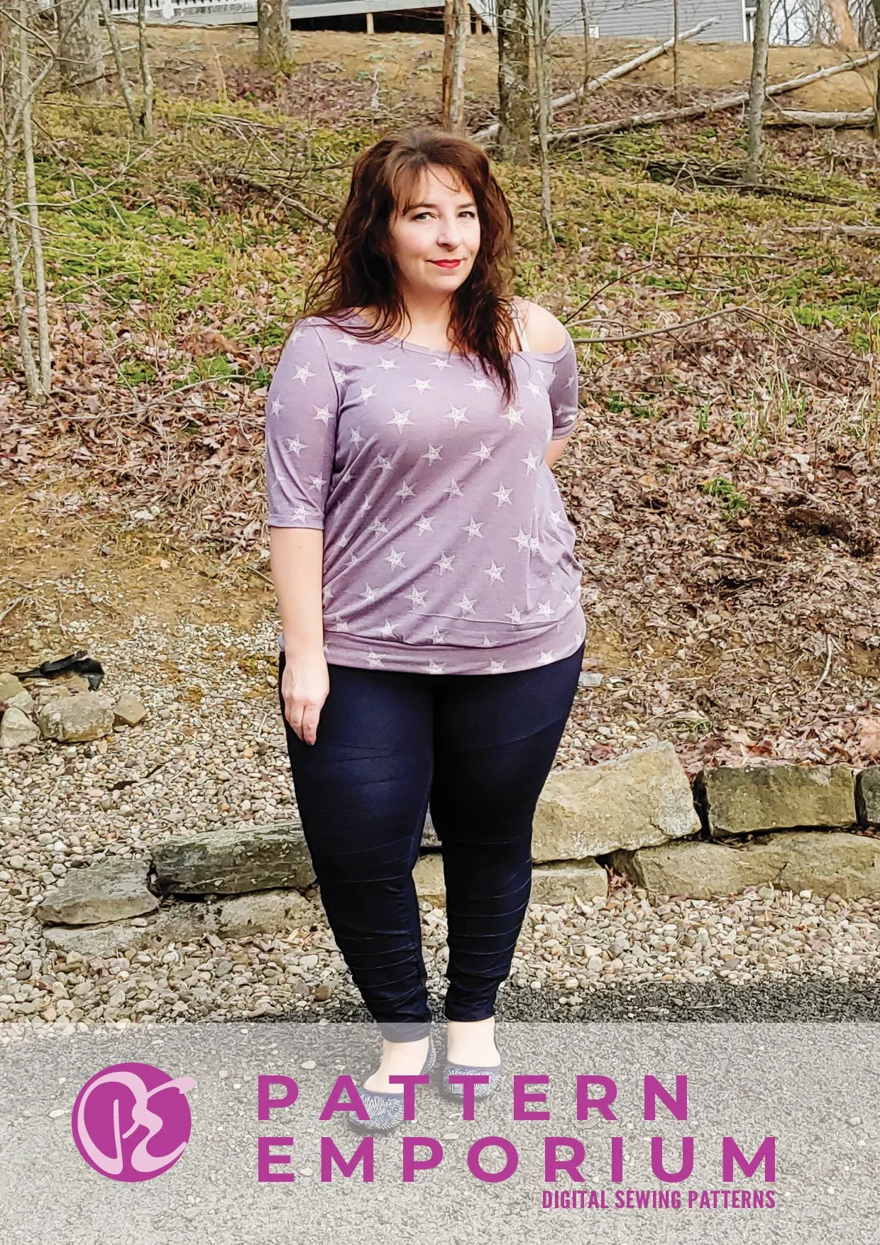 Game On | One-Shoulder Top Sewing Pattern