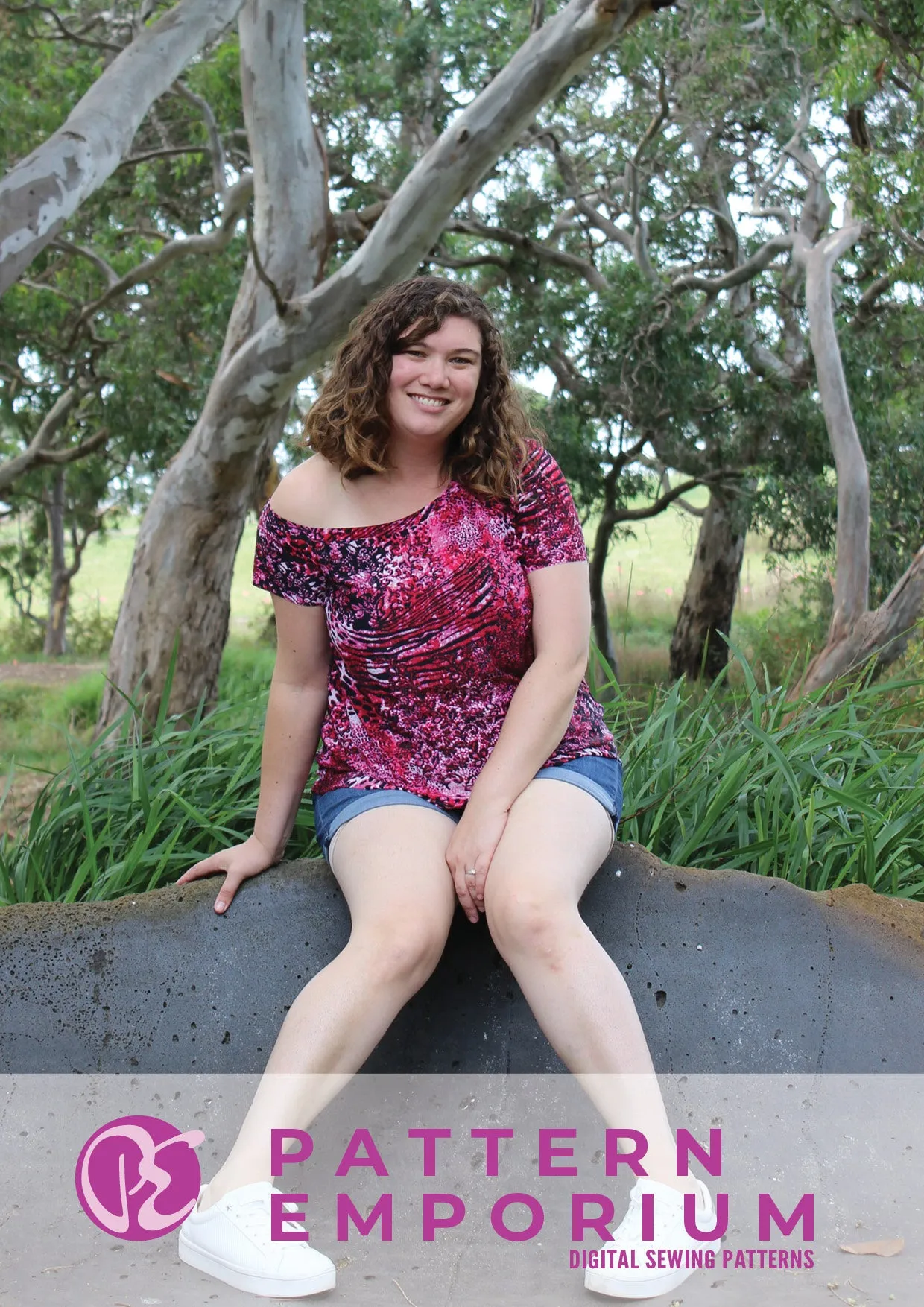 Game On | One-Shoulder Top Sewing Pattern