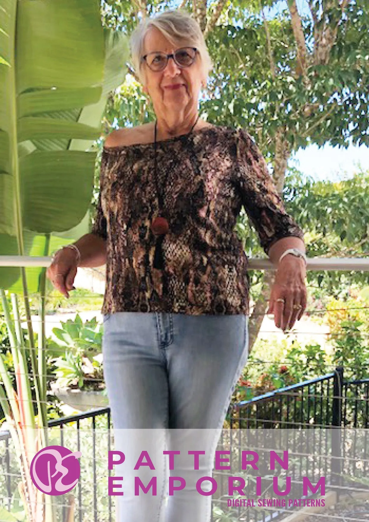 Game On | One-Shoulder Top Sewing Pattern