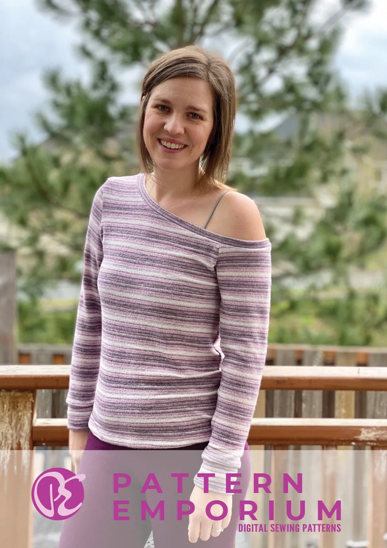 Game On | One-Shoulder Top Sewing Pattern
