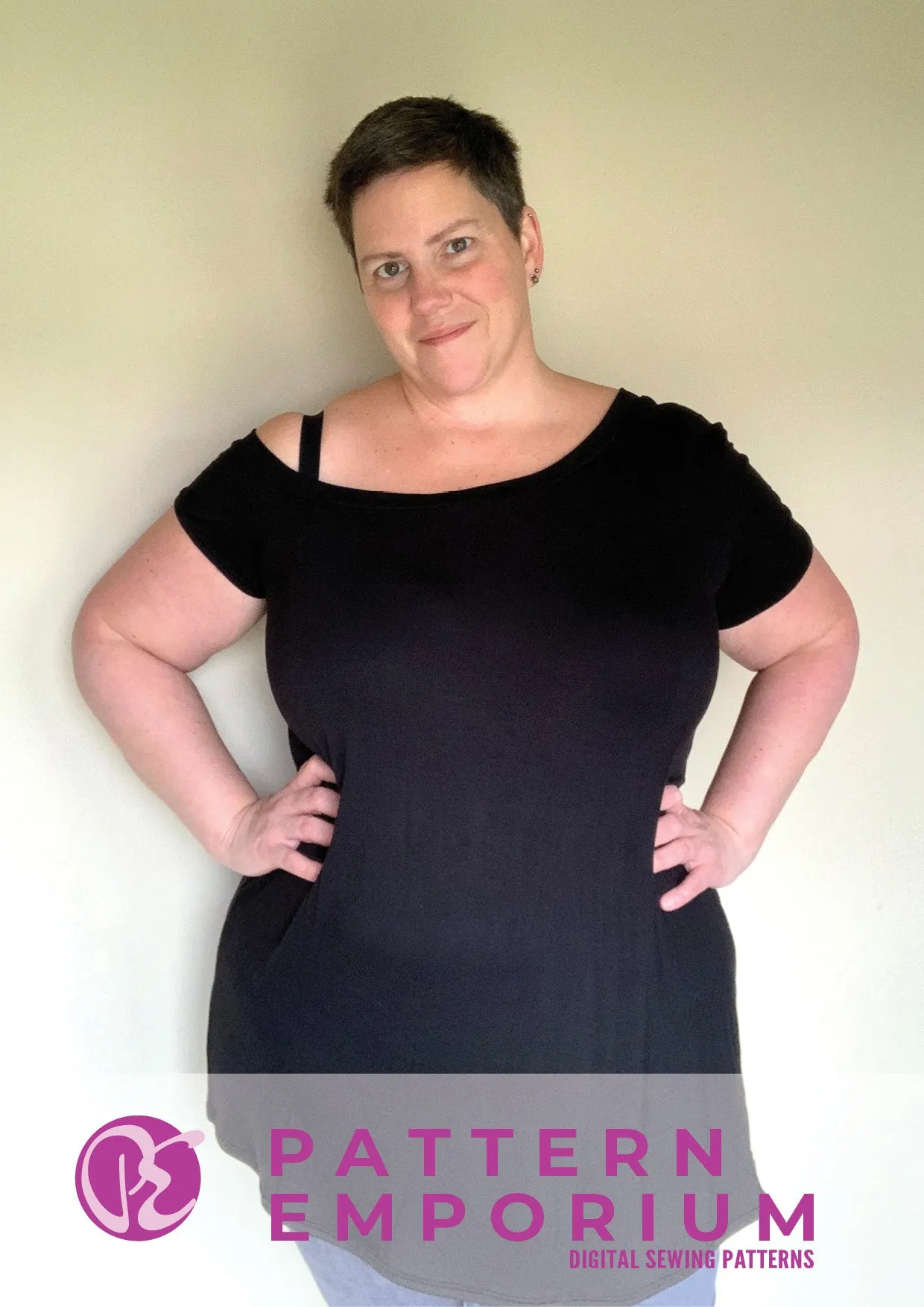 Game On | One-Shoulder Top Sewing Pattern