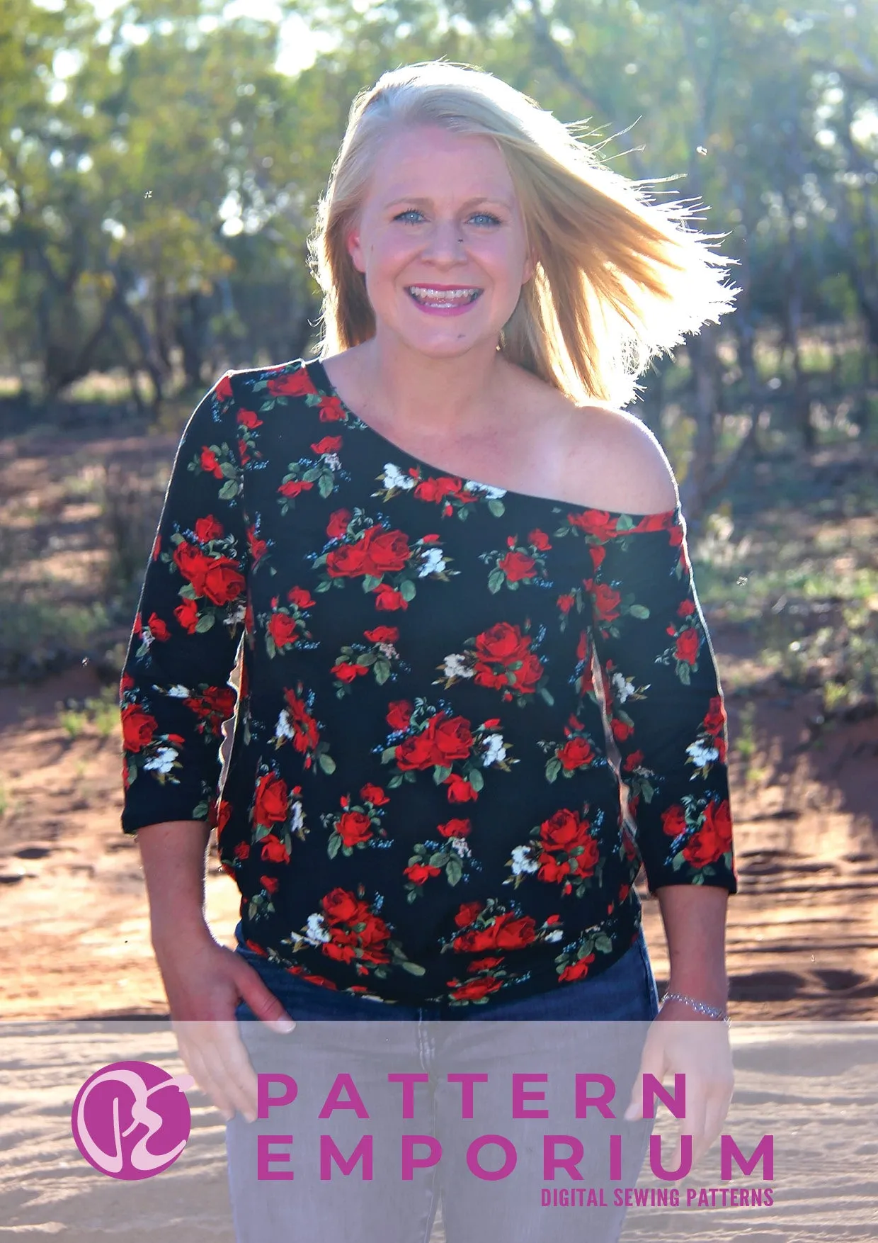 Game On | One-Shoulder Top Sewing Pattern