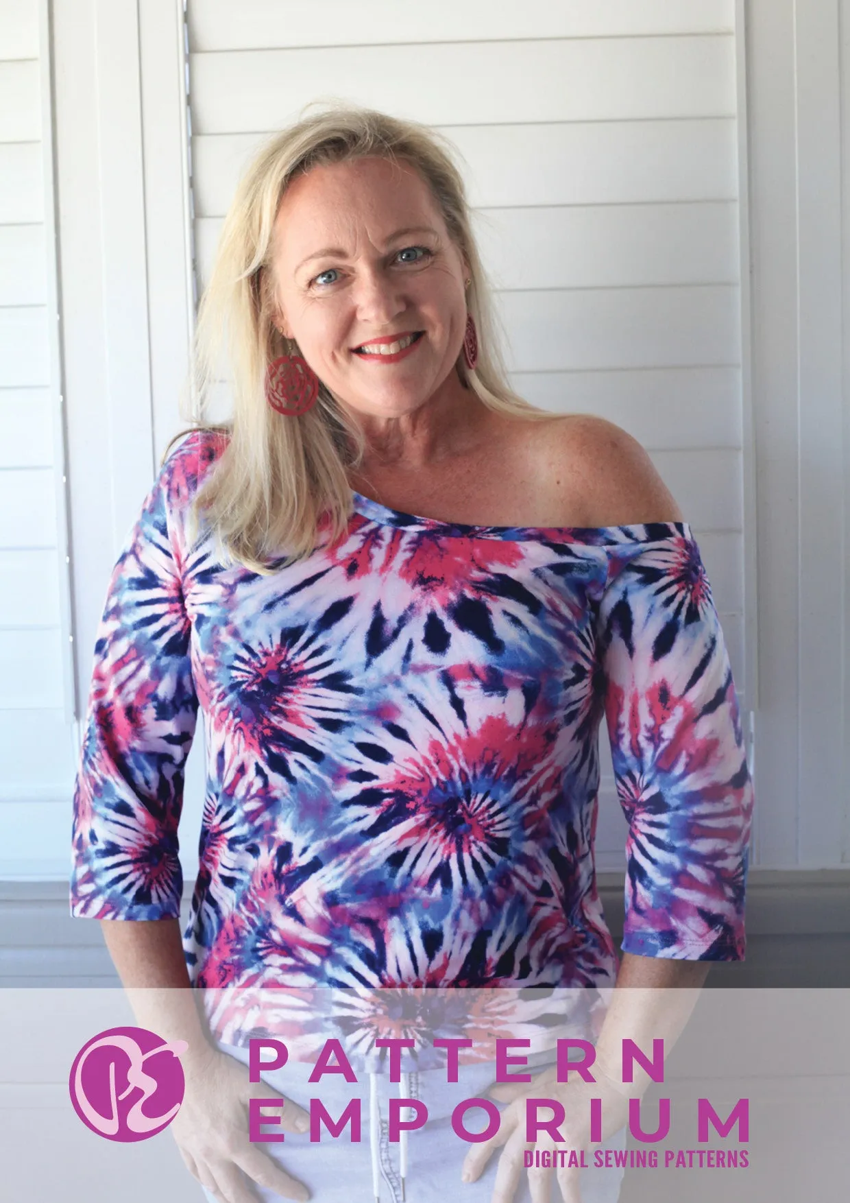 Game On | One-Shoulder Top Sewing Pattern