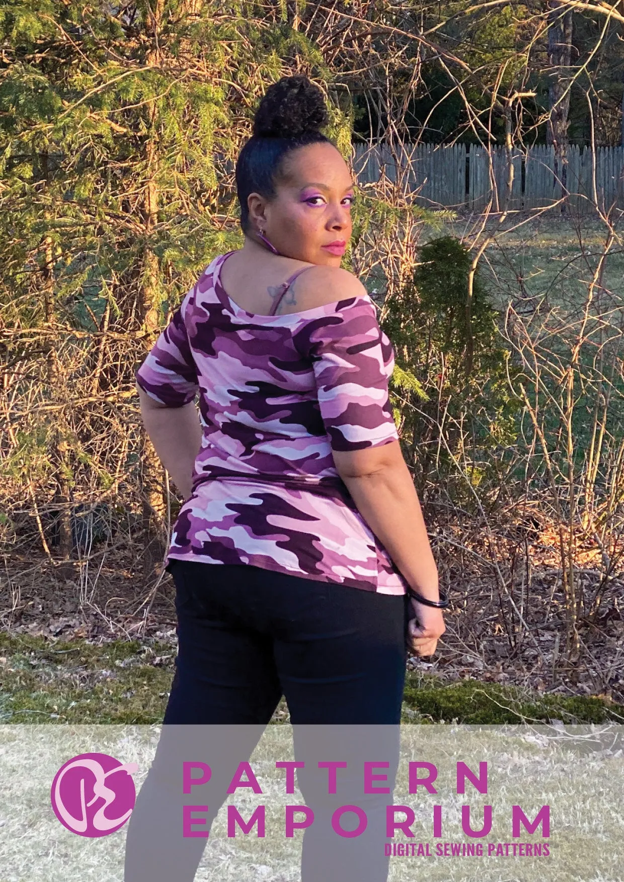 Game On | One-Shoulder Top Sewing Pattern