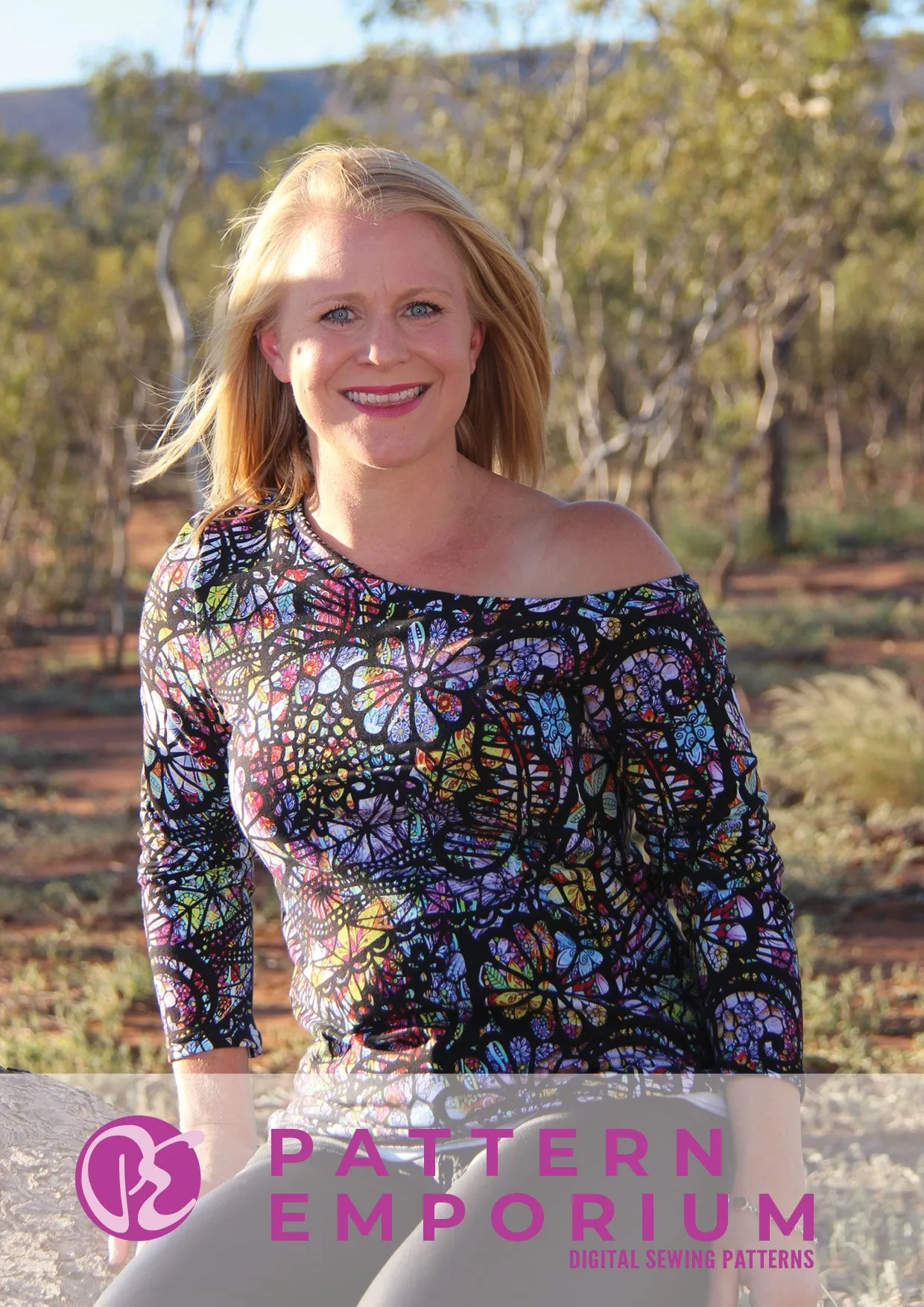 Game On | One-Shoulder Top Sewing Pattern