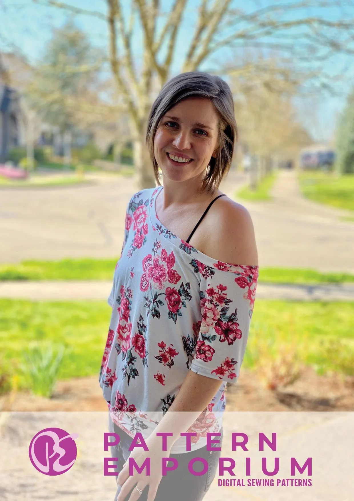 Game On | One-Shoulder Top Sewing Pattern