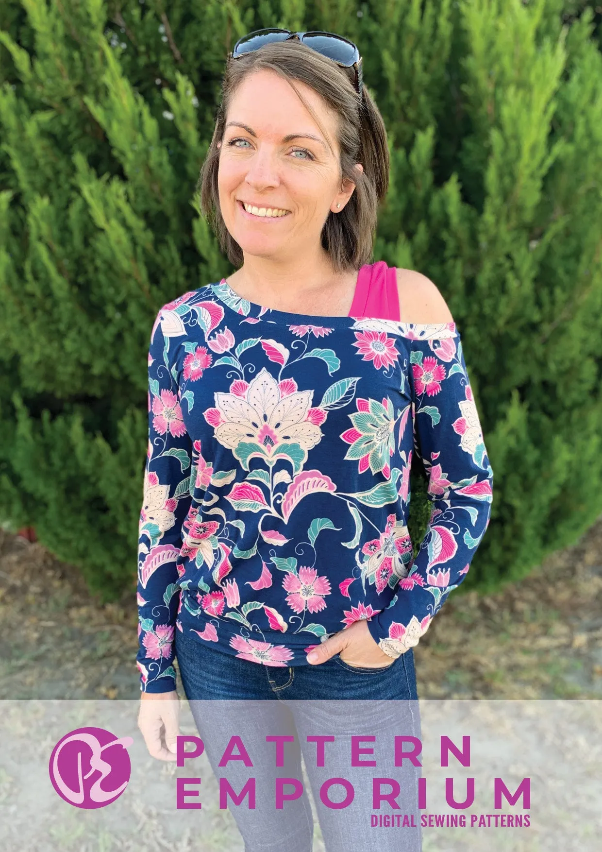 Game On | One-Shoulder Top Sewing Pattern