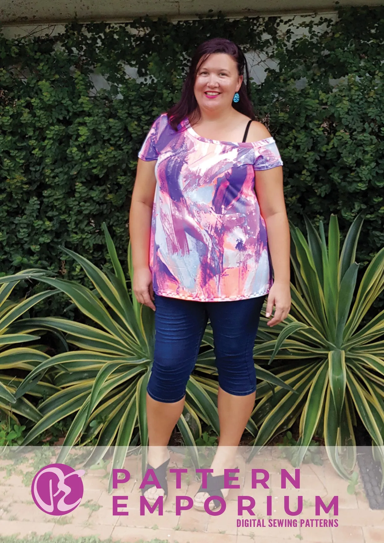 Game On | One-Shoulder Top Sewing Pattern