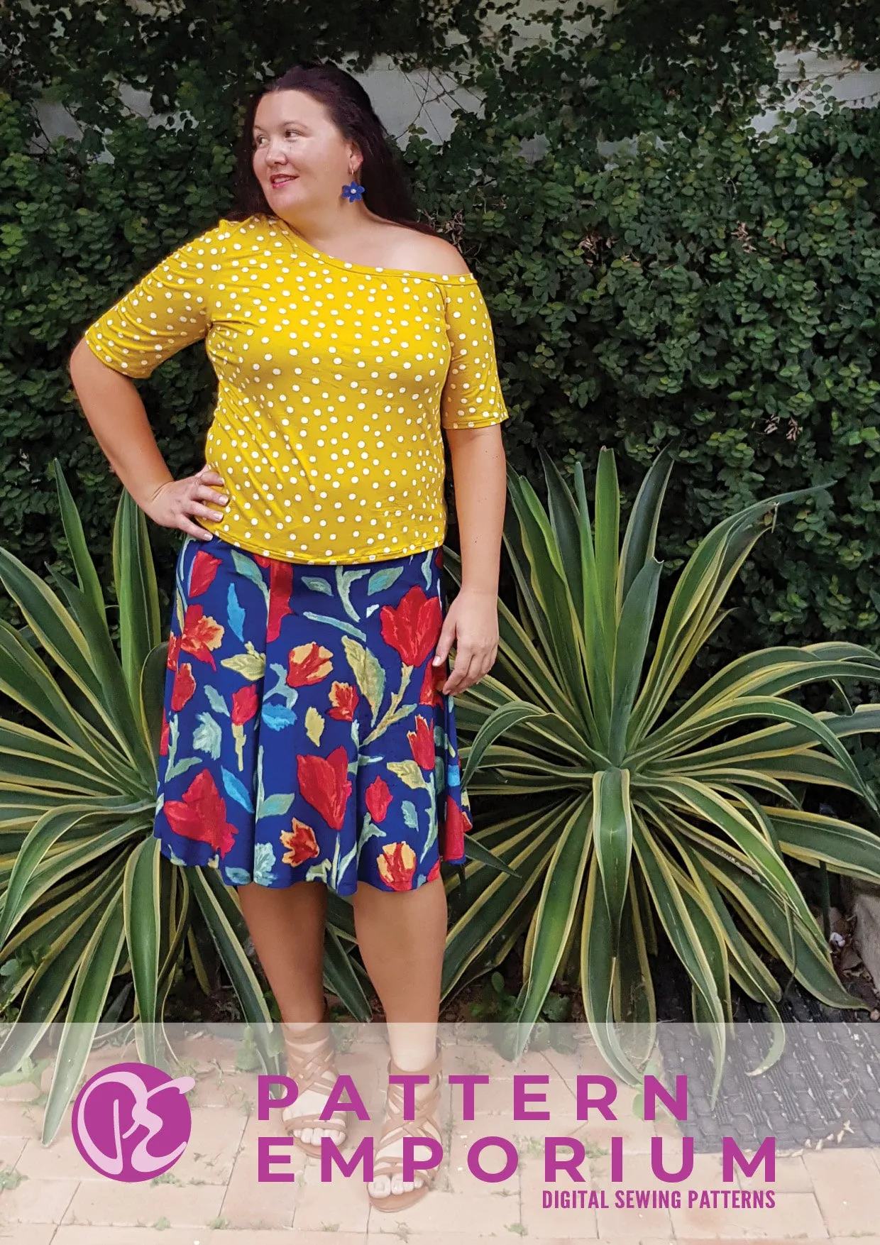 Game On | One-Shoulder Top Sewing Pattern