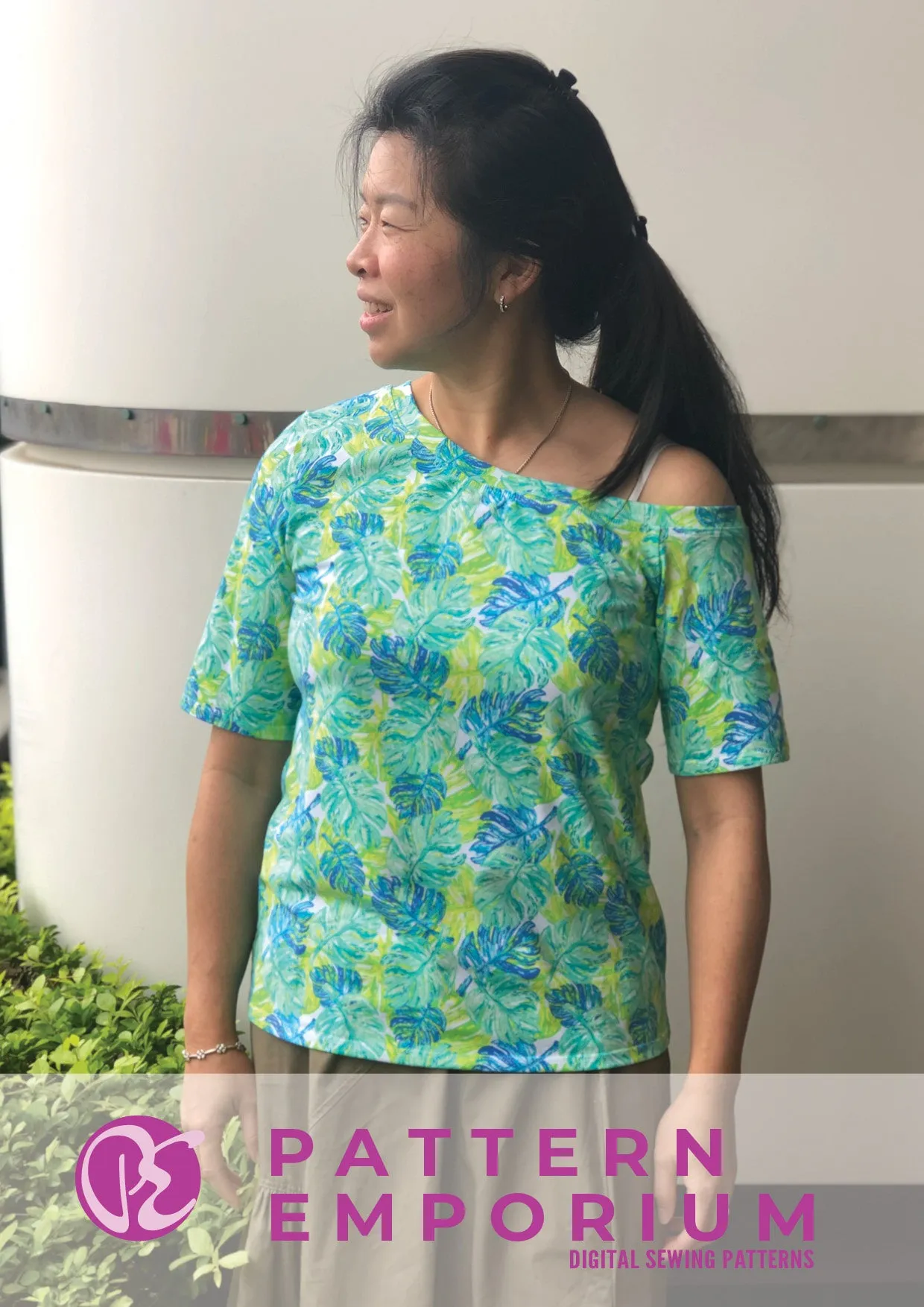 Game On | One-Shoulder Top Sewing Pattern