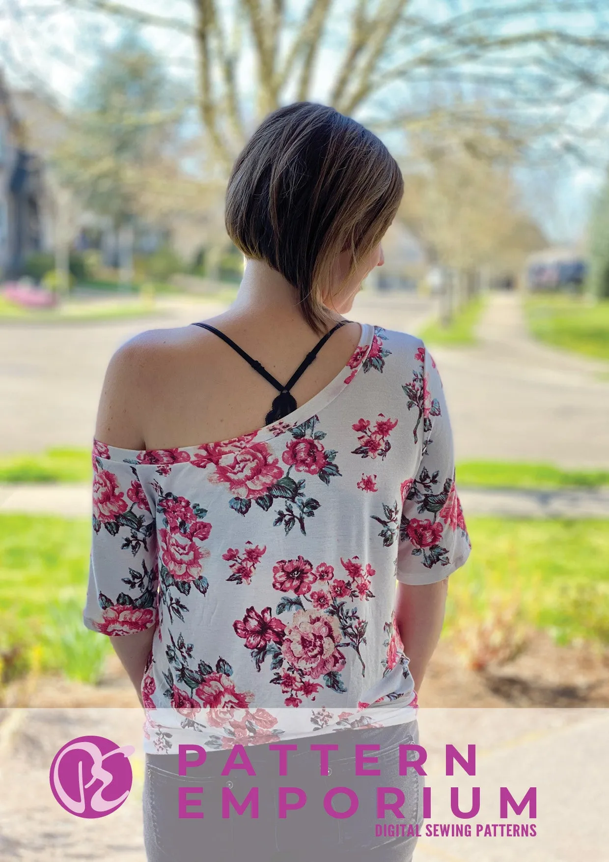 Game On | One-Shoulder Top Sewing Pattern