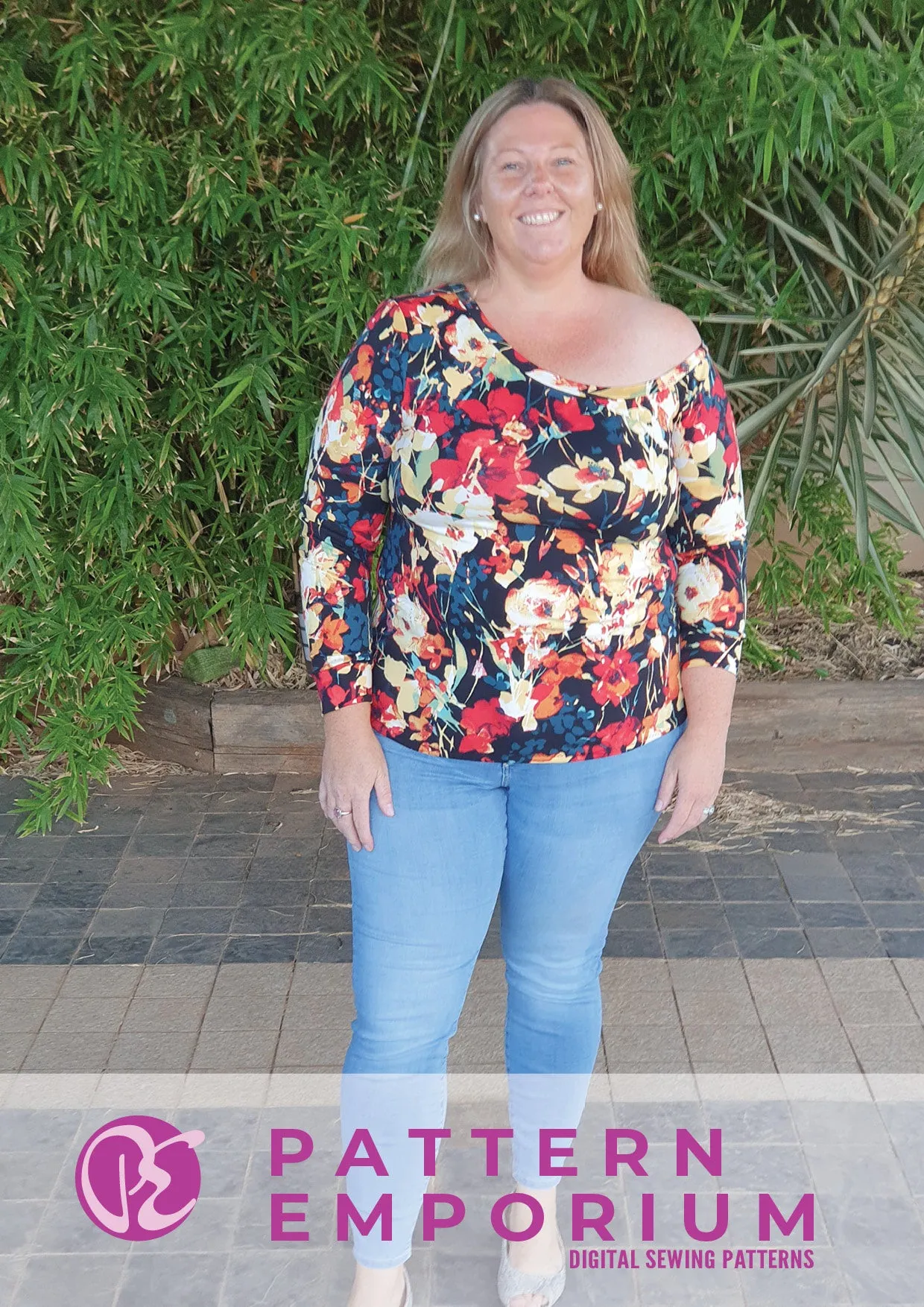 Game On | One-Shoulder Top Sewing Pattern