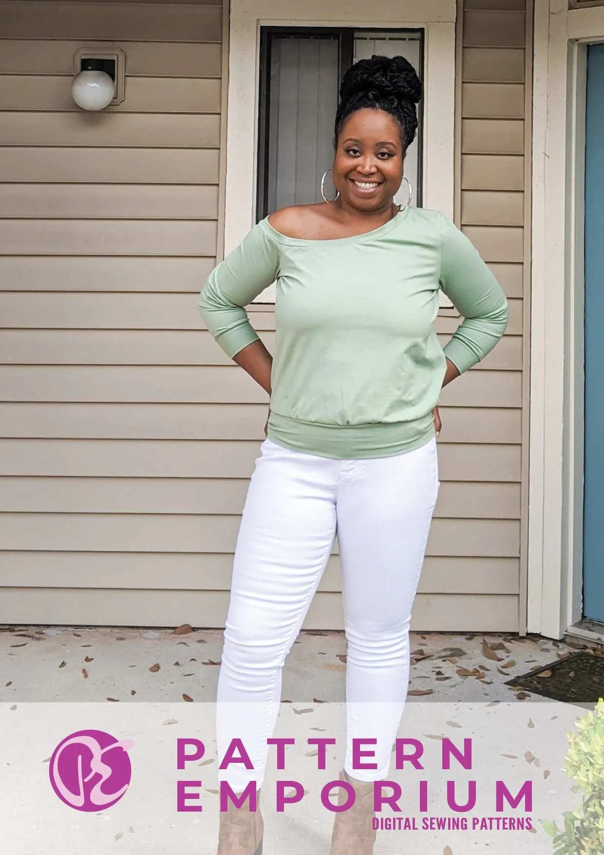 Game On | One-Shoulder Top Sewing Pattern
