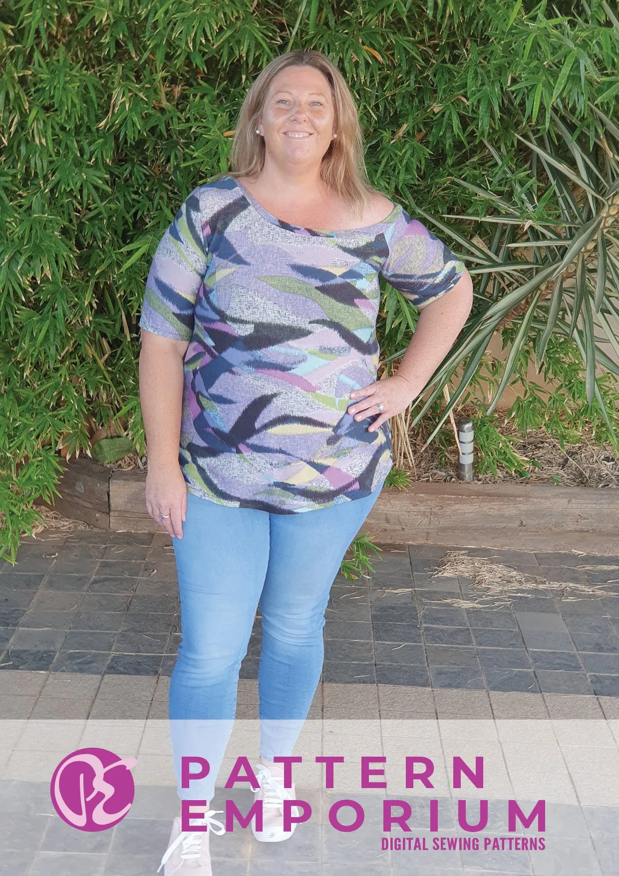 Game On | One-Shoulder Top Sewing Pattern