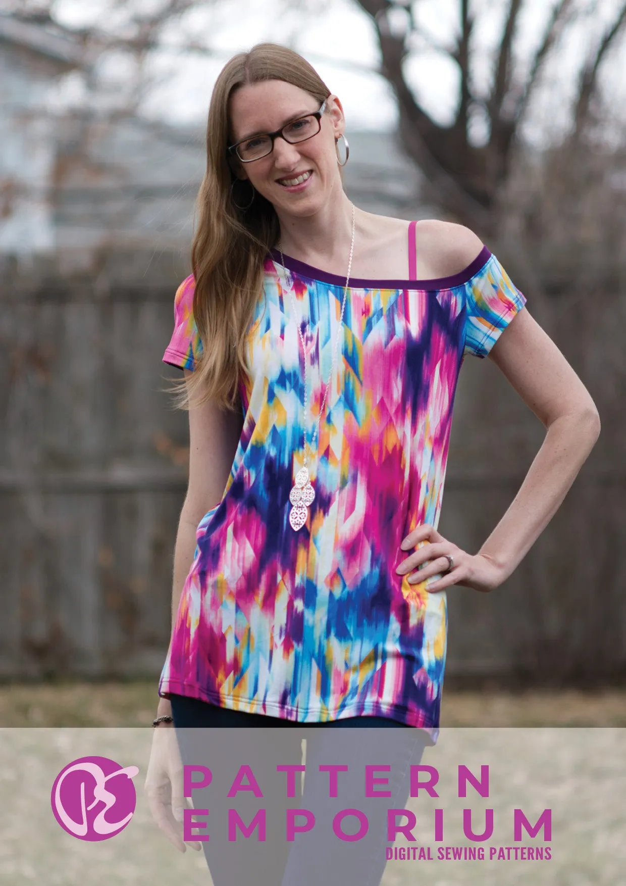 Game On | One-Shoulder Top Sewing Pattern