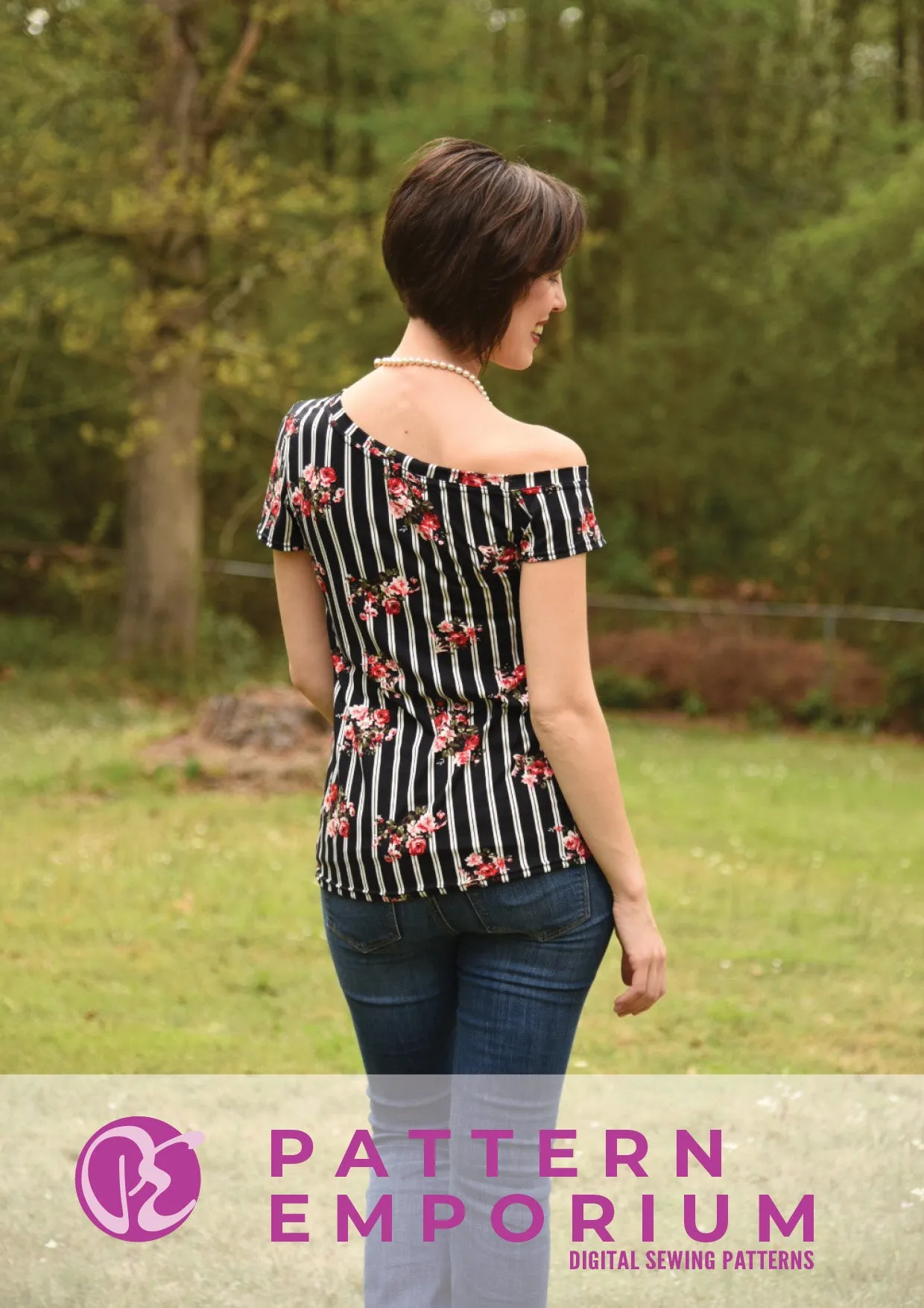 Game On | One-Shoulder Top Sewing Pattern
