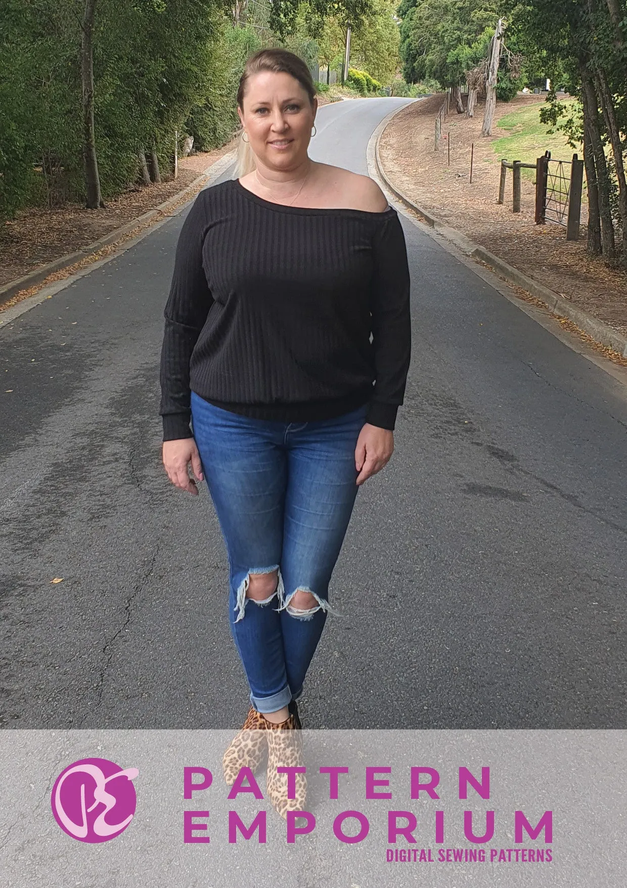 Game On | One-Shoulder Top Sewing Pattern