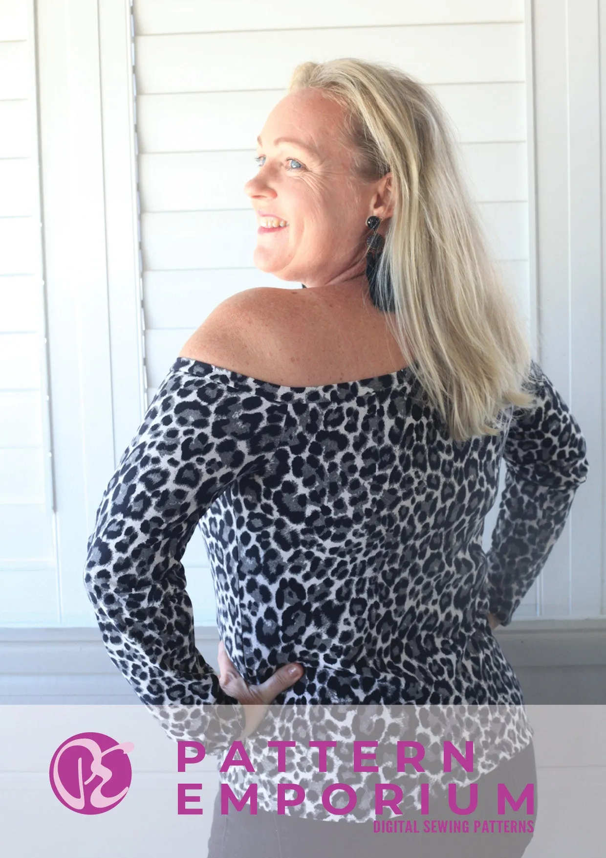 Game On | One-Shoulder Top Sewing Pattern