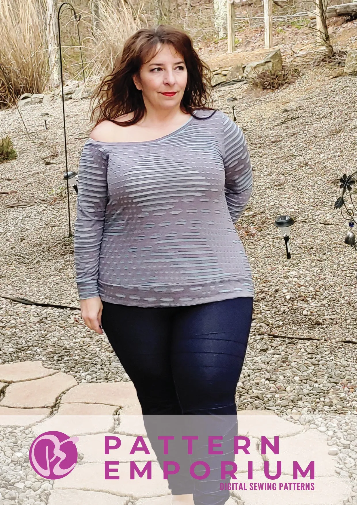 Game On | One-Shoulder Top Sewing Pattern