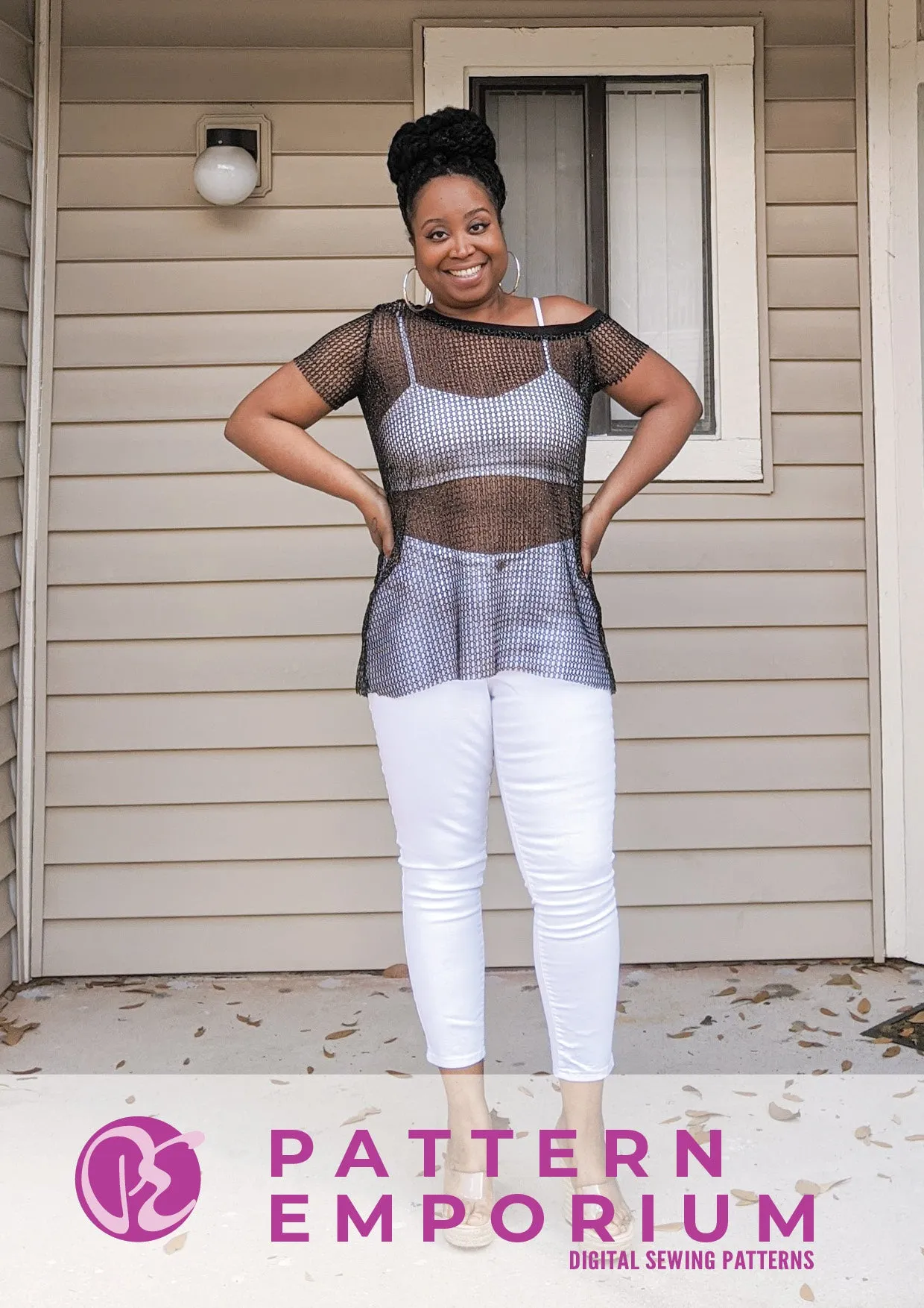 Game On | One-Shoulder Top Sewing Pattern