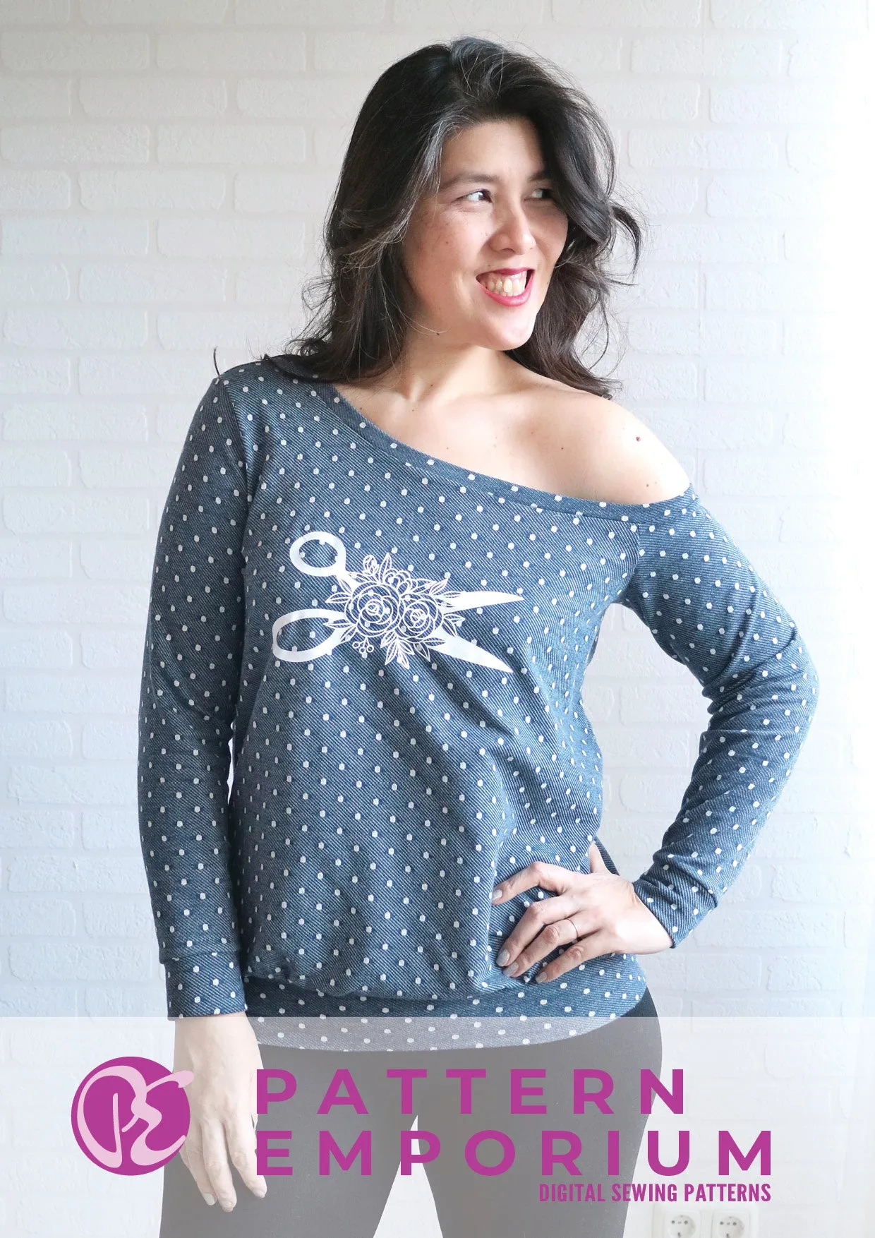 Game On | One-Shoulder Top Sewing Pattern