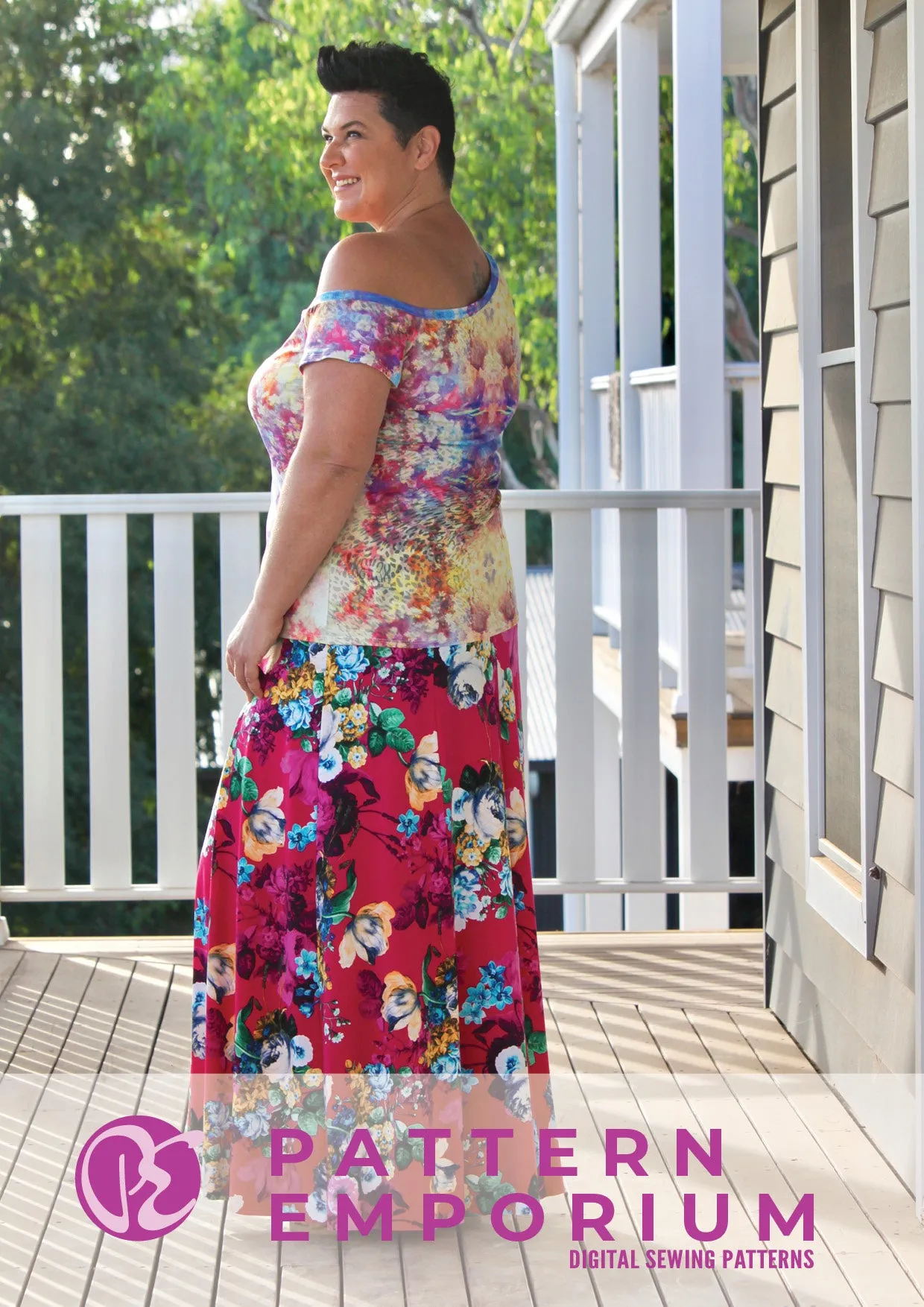 Game On | One-Shoulder Top Sewing Pattern