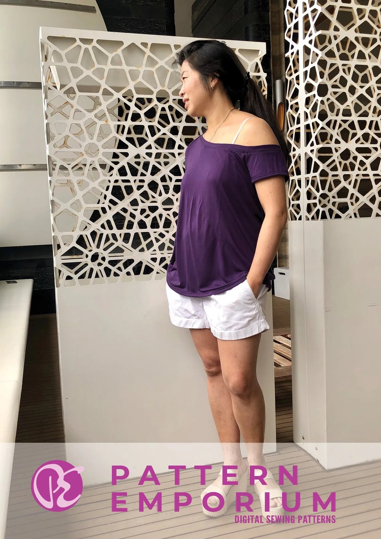 Game On | One-Shoulder Top Sewing Pattern