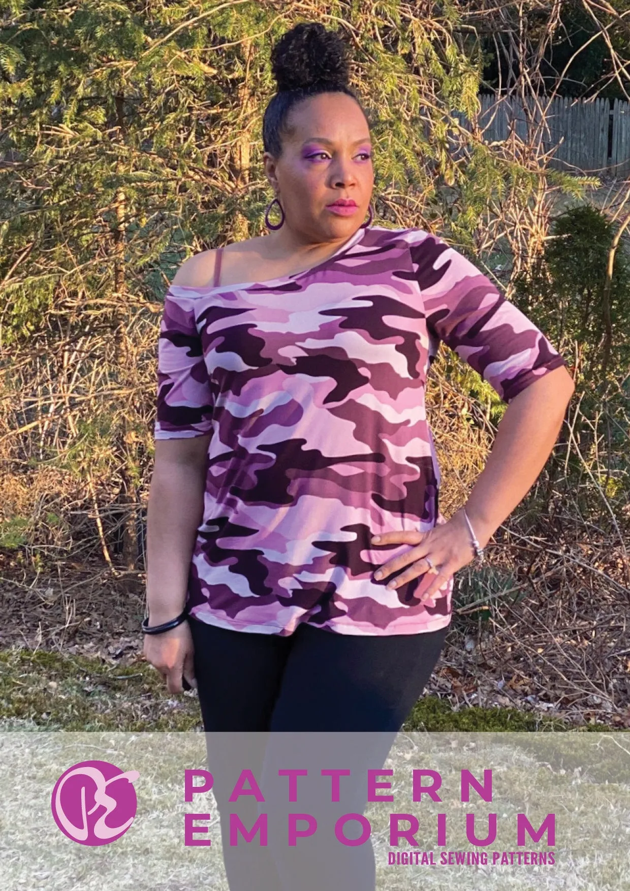 Game On | One-Shoulder Top Sewing Pattern