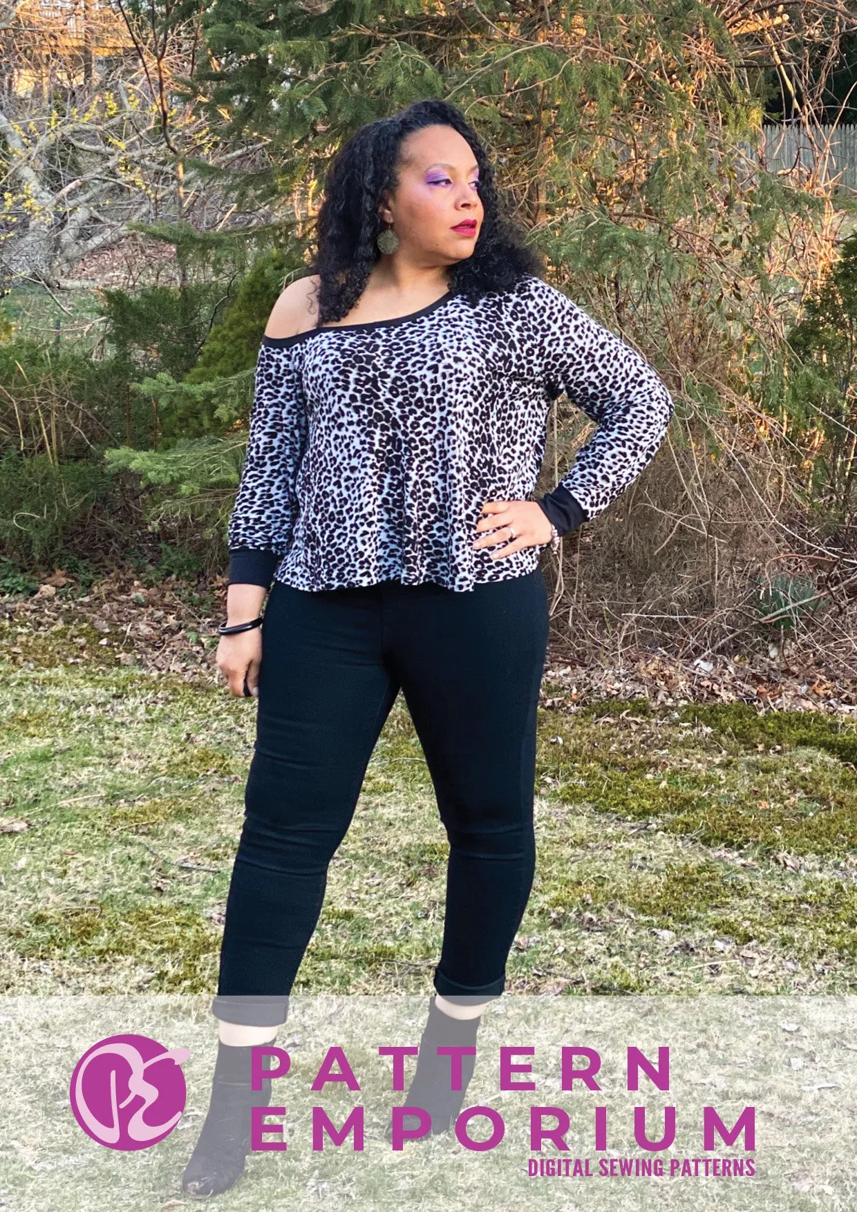 Game On | One-Shoulder Top Sewing Pattern